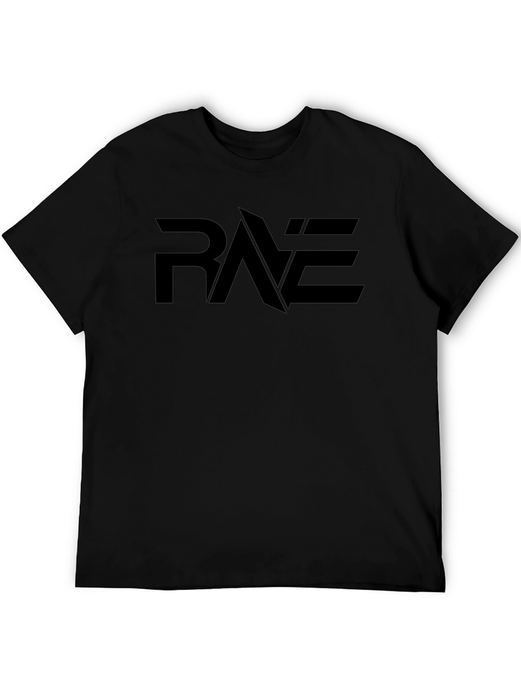 Black RAE Graphic Tee - Modern Style