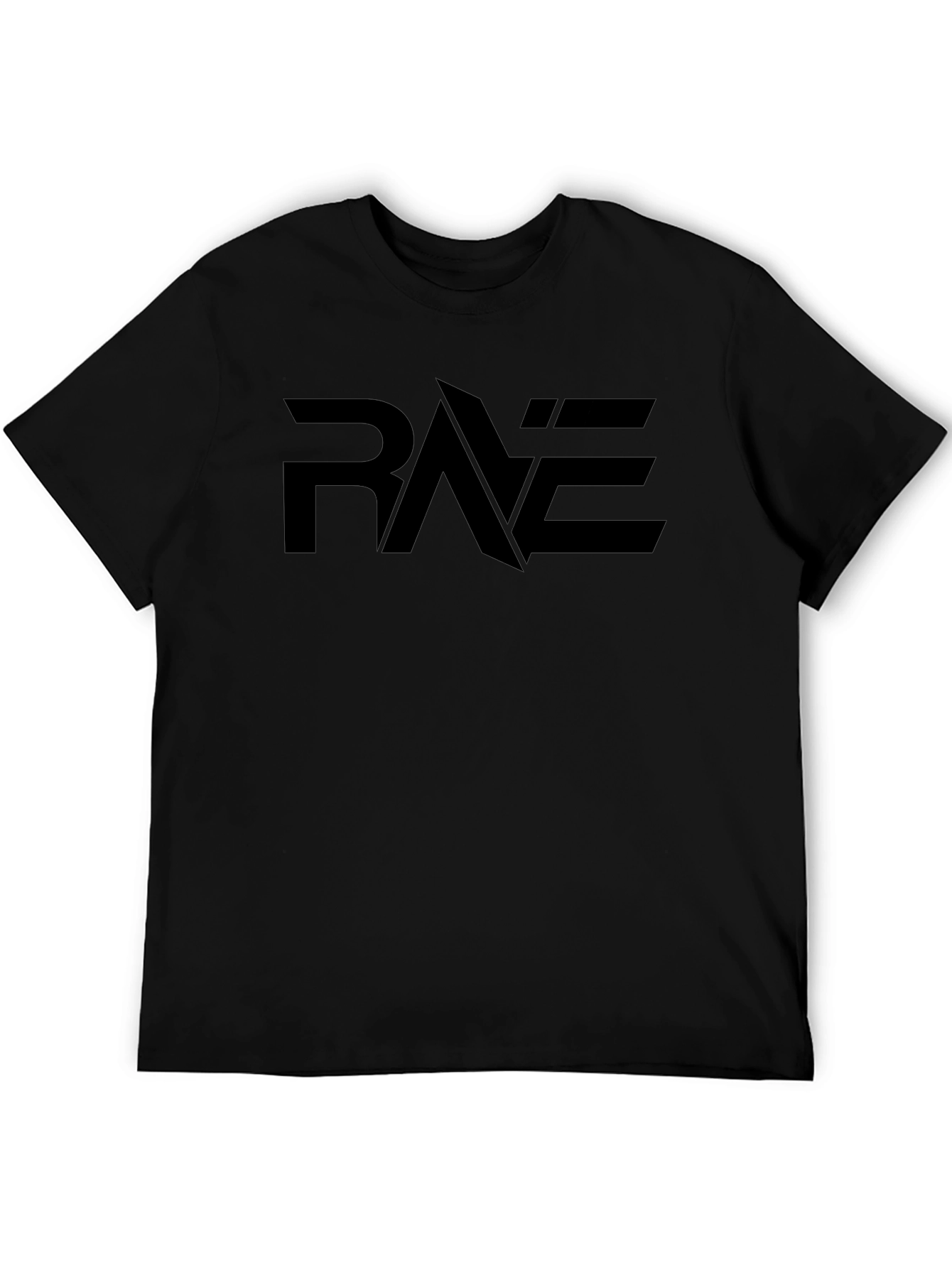 Black RAE Graphic Tee - Modern Style