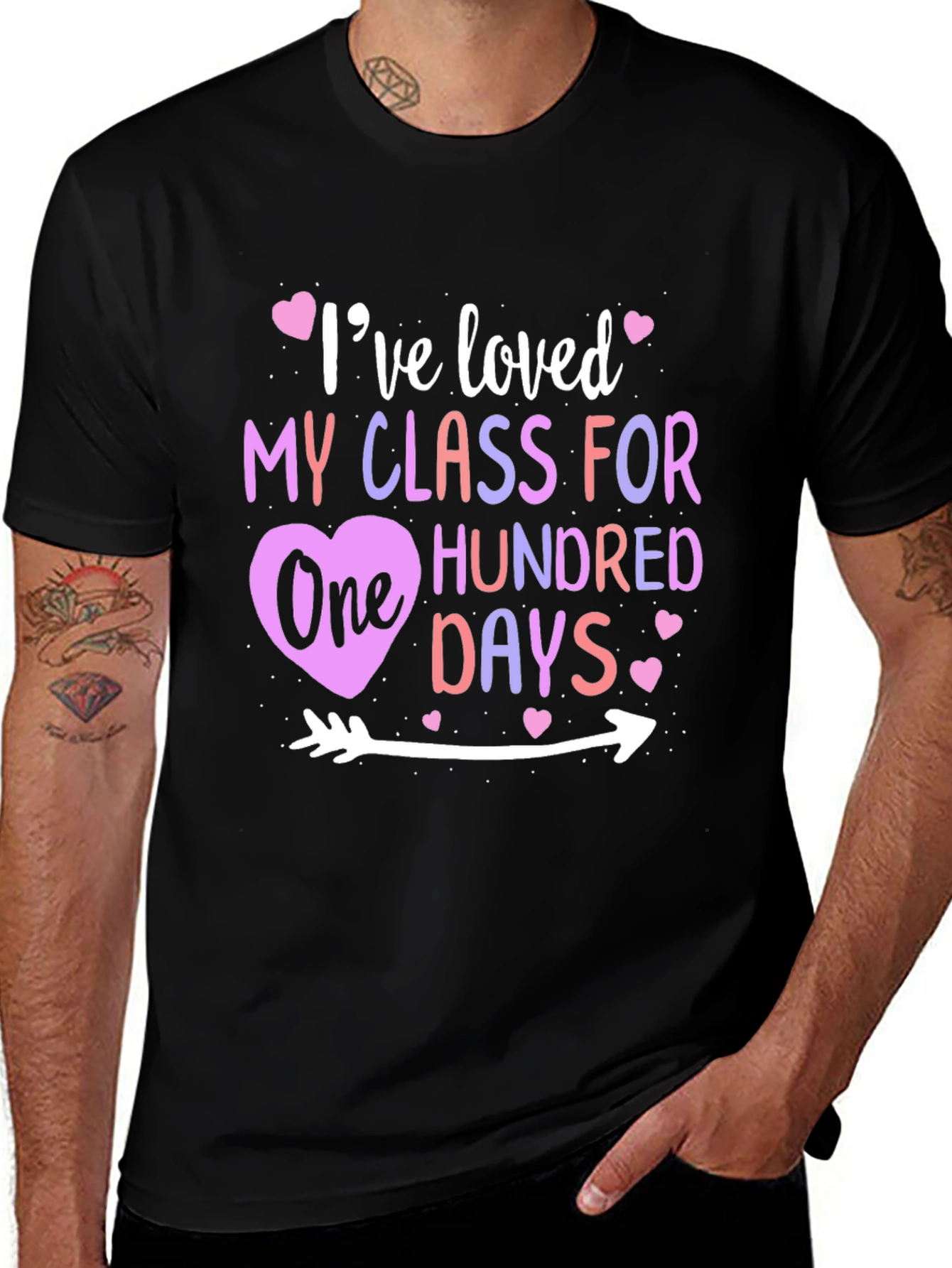 100 Days of School Teacher T-Shirt