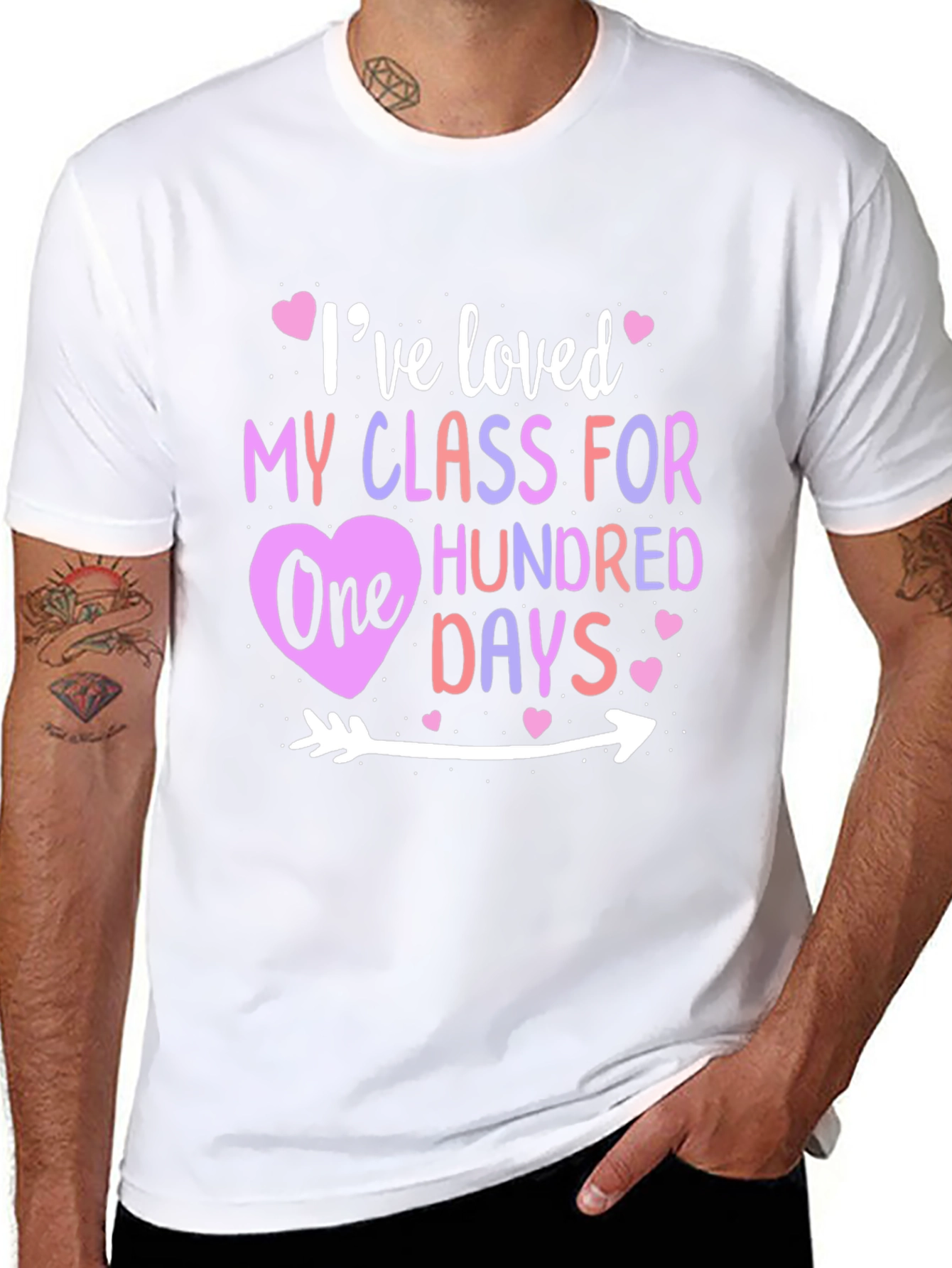 100 Days of School Teacher T-Shirt
