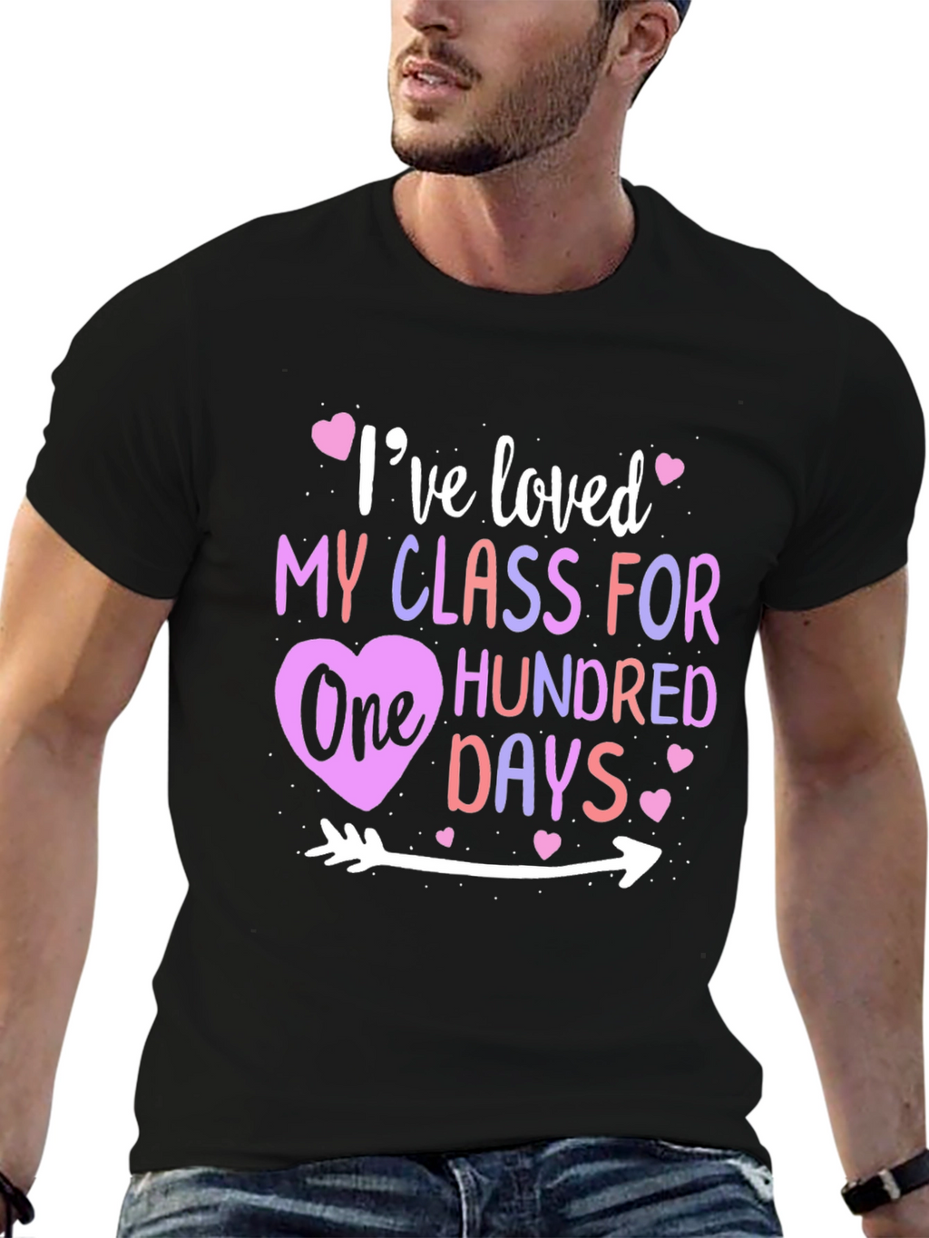 100 Days of School Teacher T-Shirt