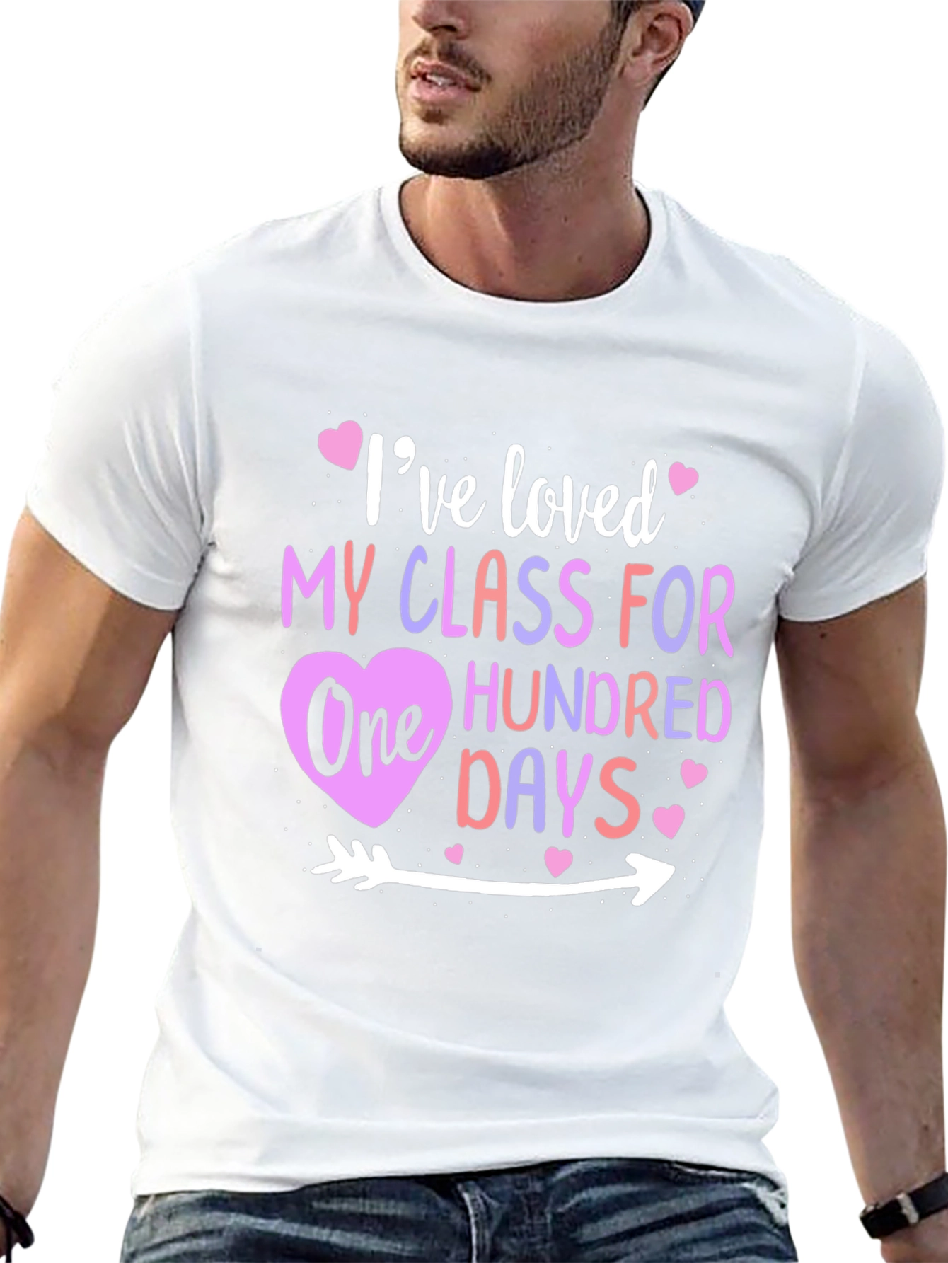 100 Days of School Teacher T-Shirt