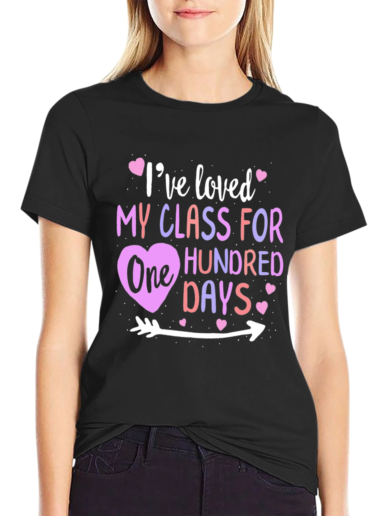 100 Days of School Teacher T-Shirt