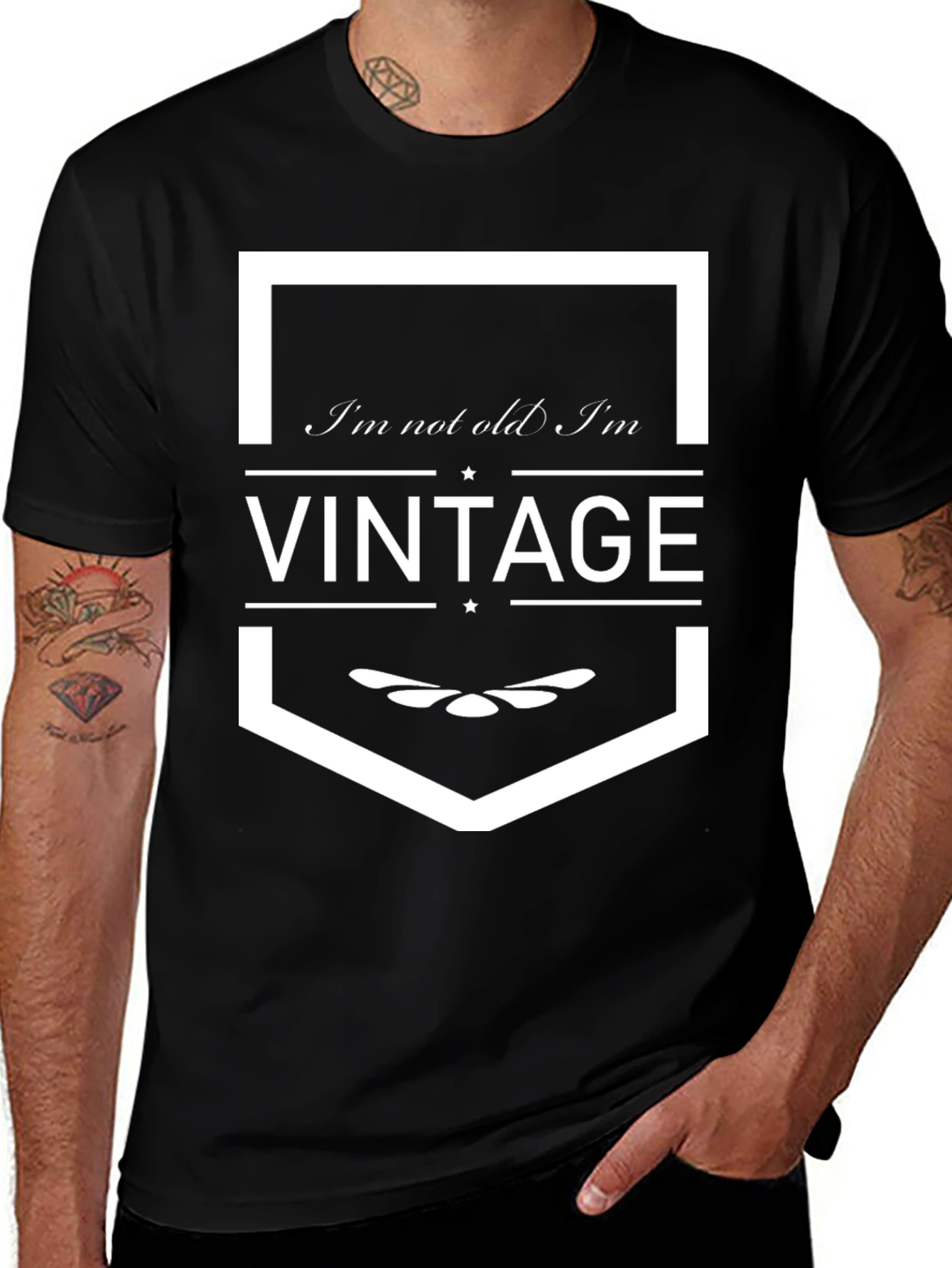 Im Not Old Im Vintage Graphic T-Shirt