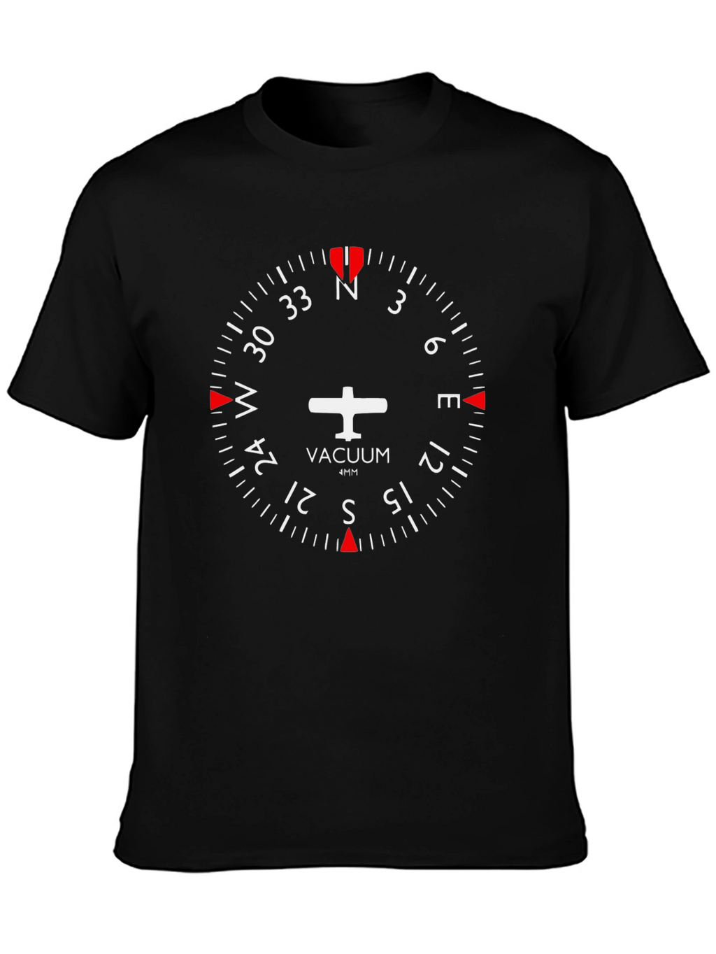 Pilot Aviation Compass T-Shirt