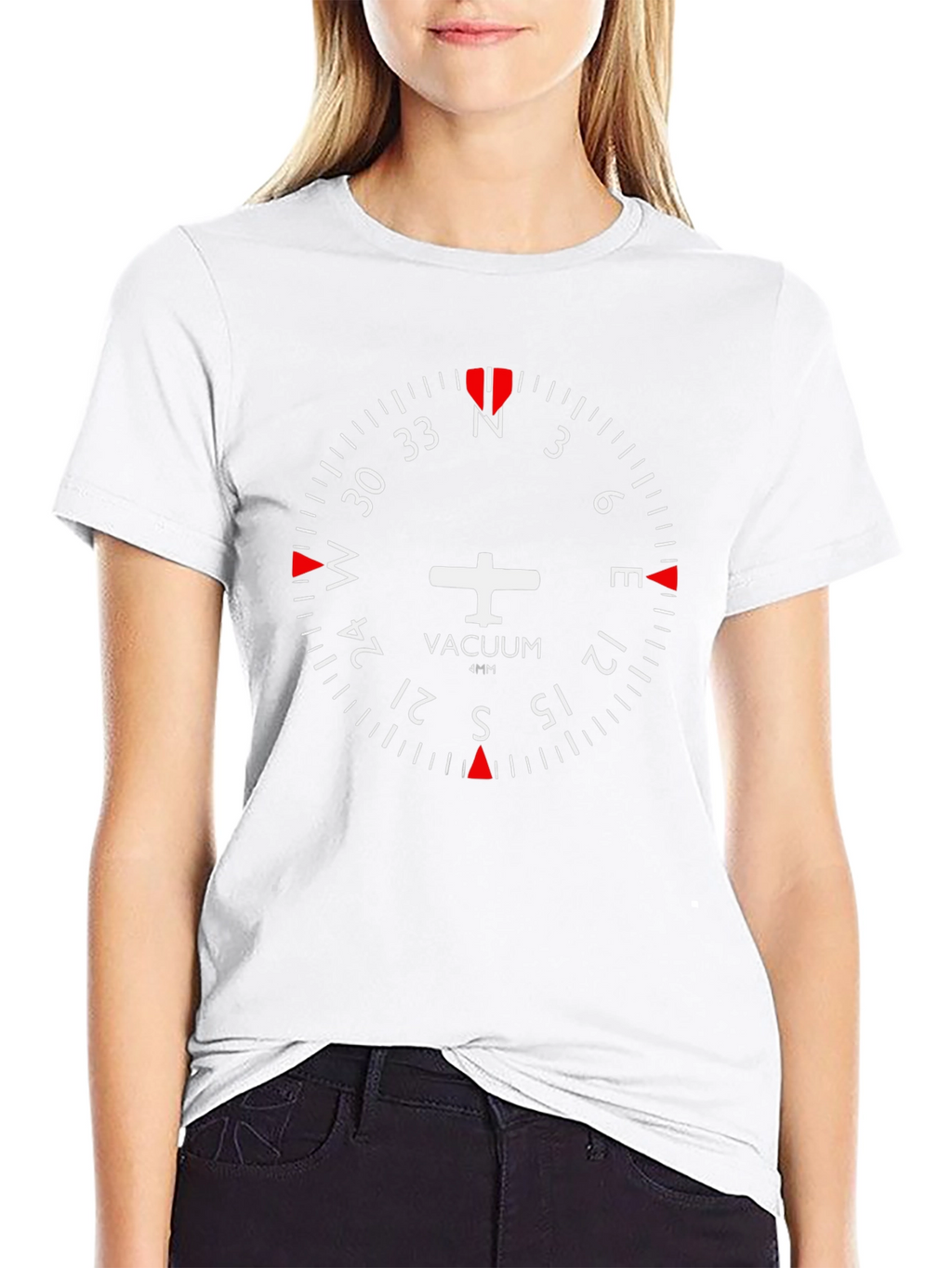 Pilot Aviation Compass T-Shirt