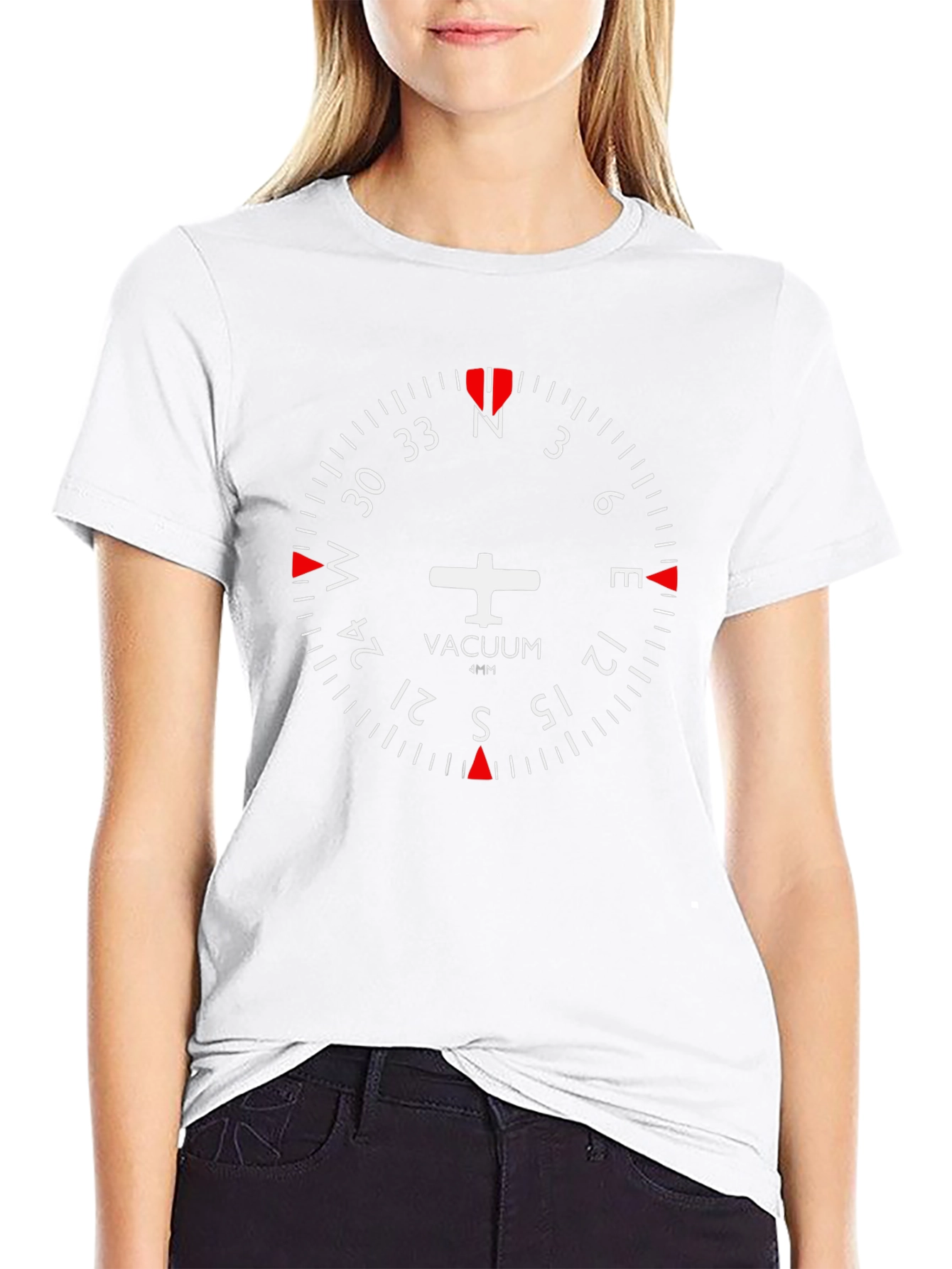 Pilot Aviation Compass T-Shirt
