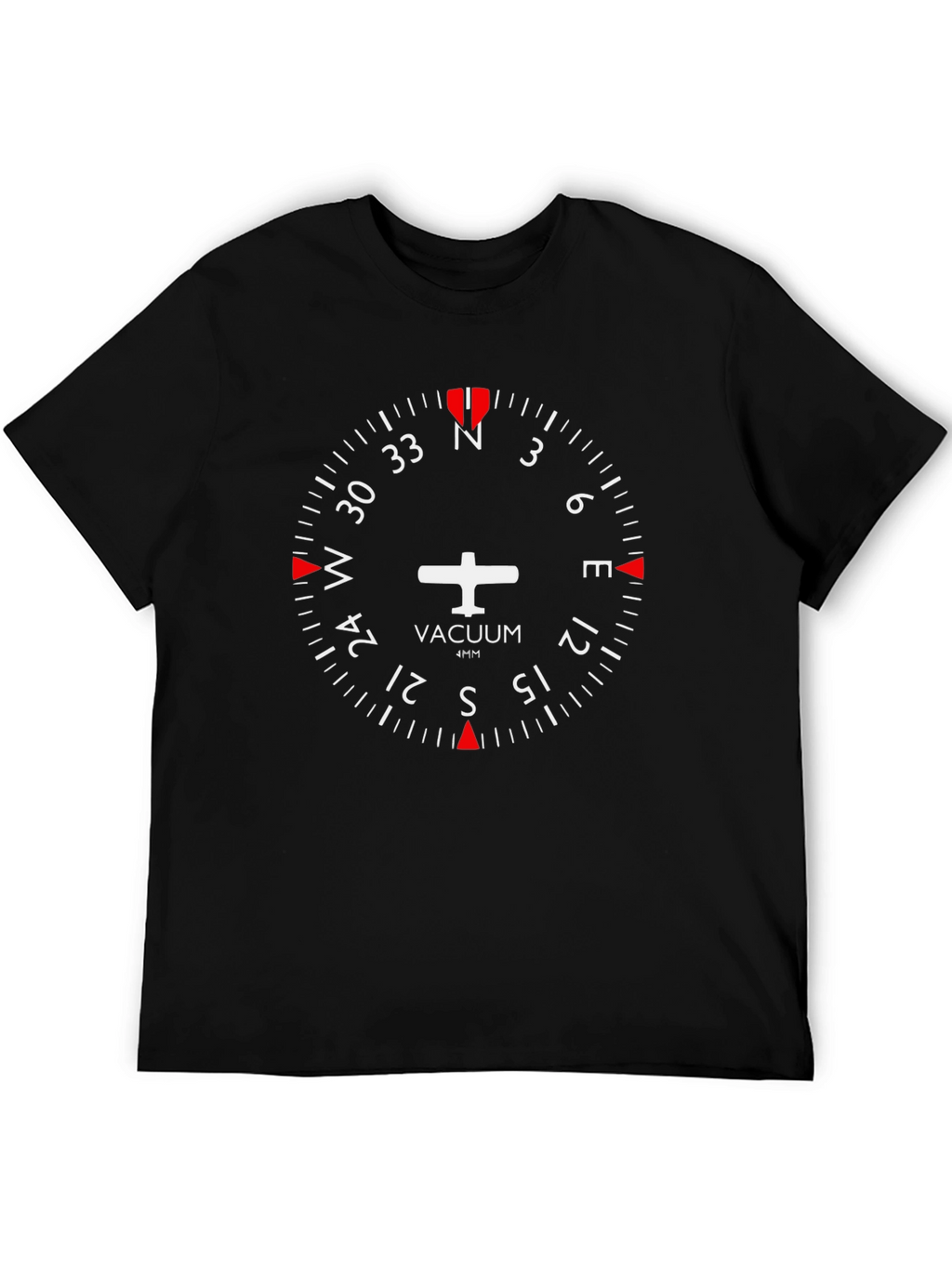 Pilot Aviation Compass T-Shirt