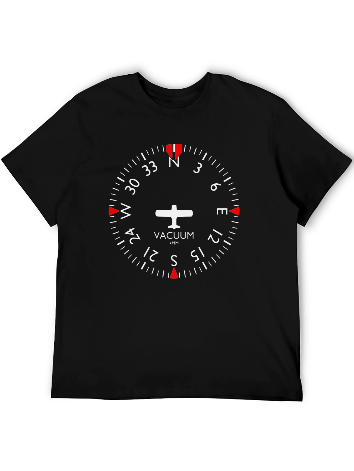 Pilot Aviation Compass T-Shirt