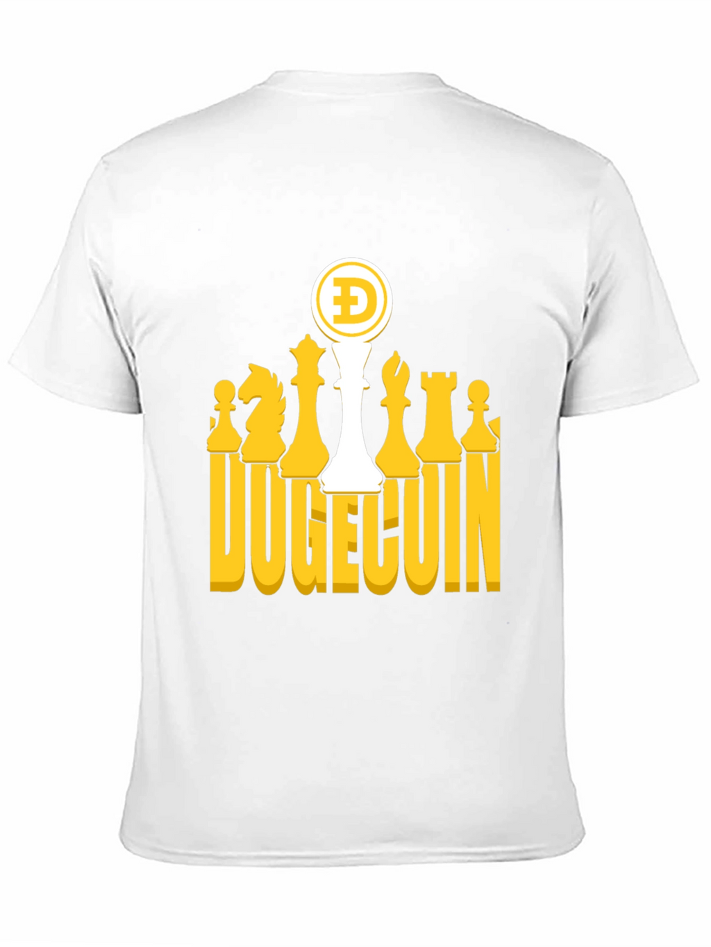 DogeChess Black T-Shirt - Crypto Tee