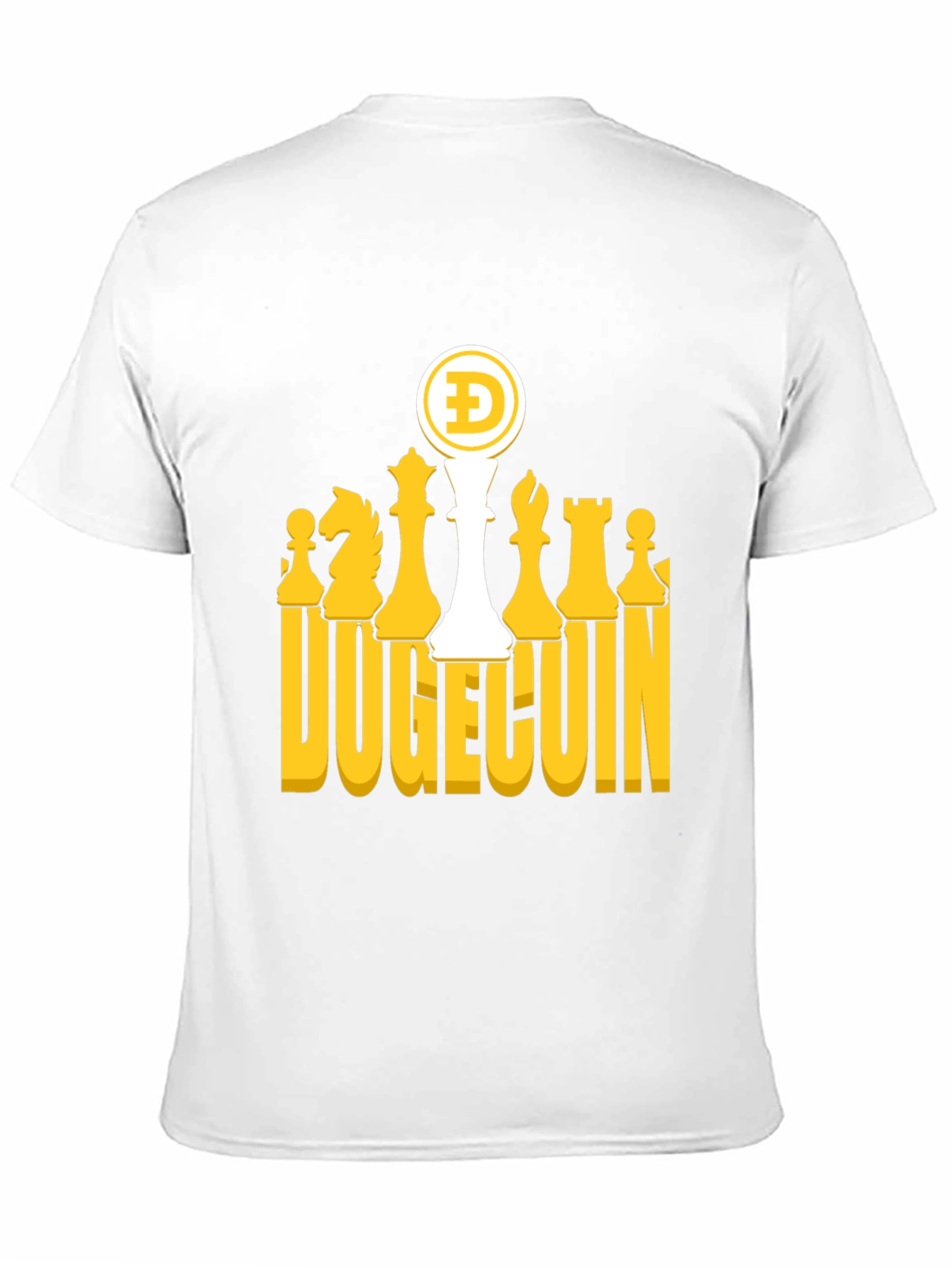 DogeChess Black T-Shirt - Crypto Tee