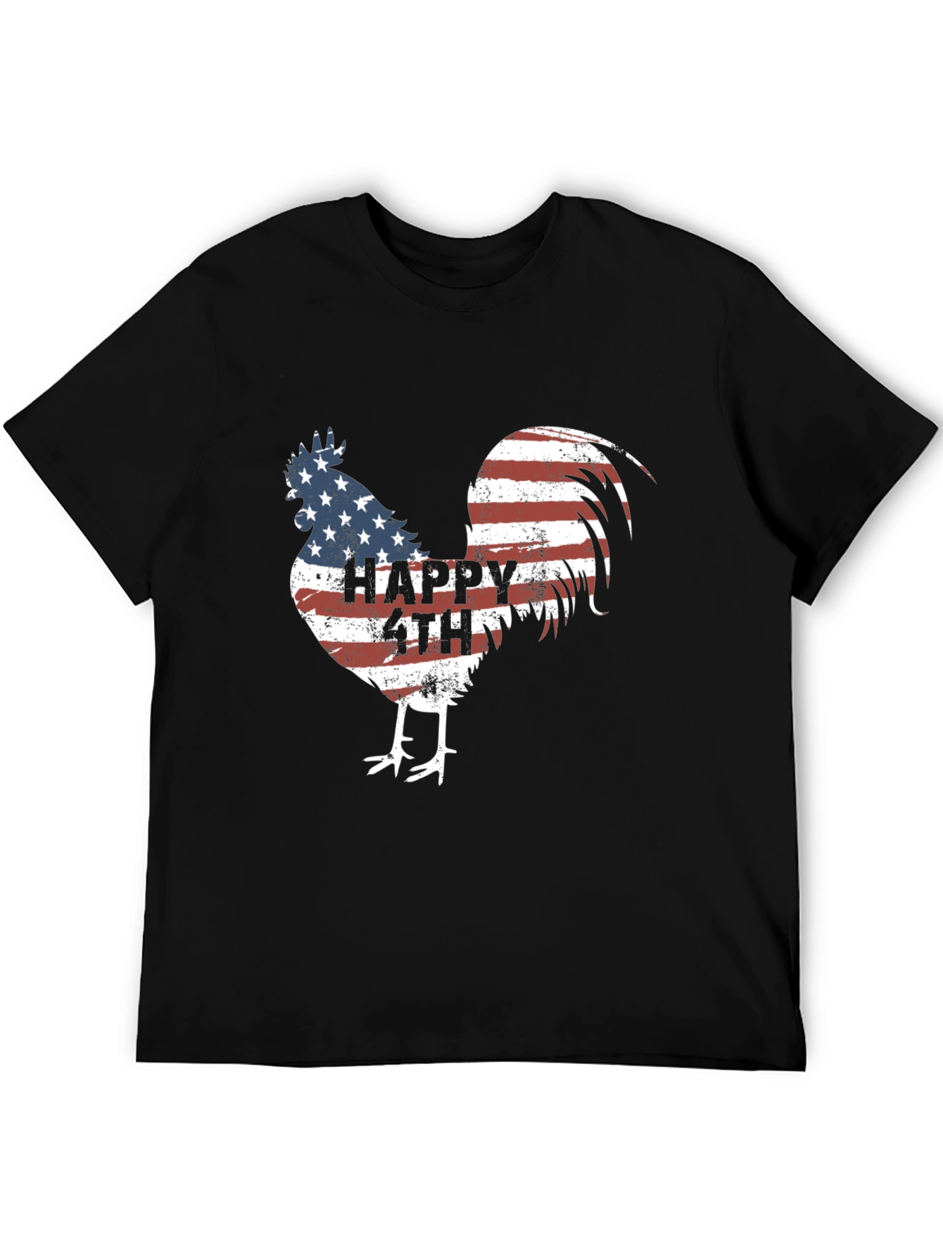 Patriotic Chicken T-Shirt - Happy 4th of July