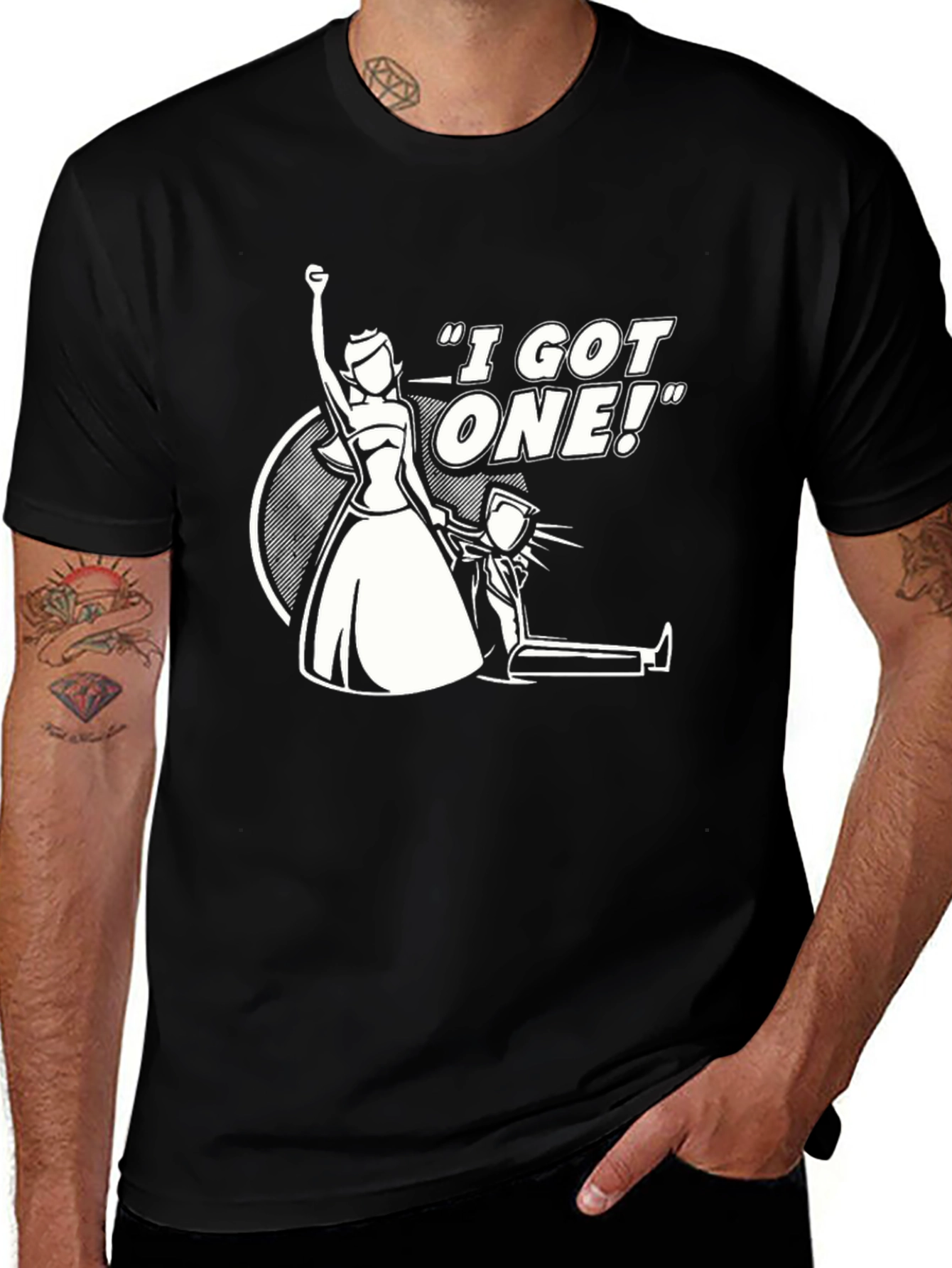 Humorous I Got One! Graphic Tee