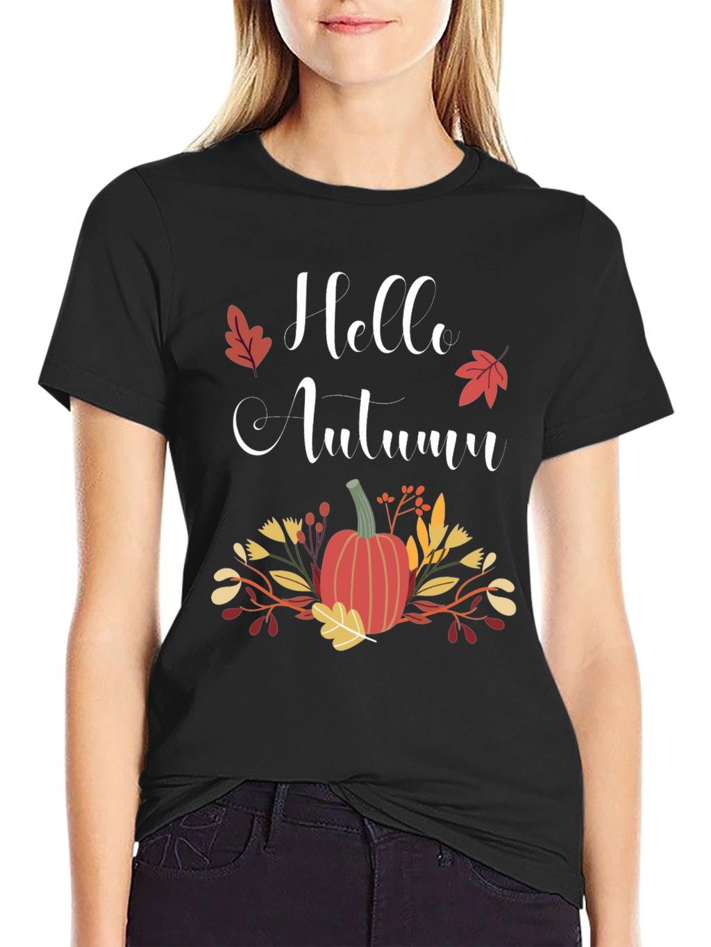 Hello Autumn Graphic T-Shirt