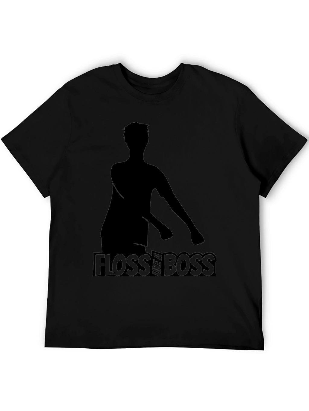 Floss Like a Boss Black T-Shirt