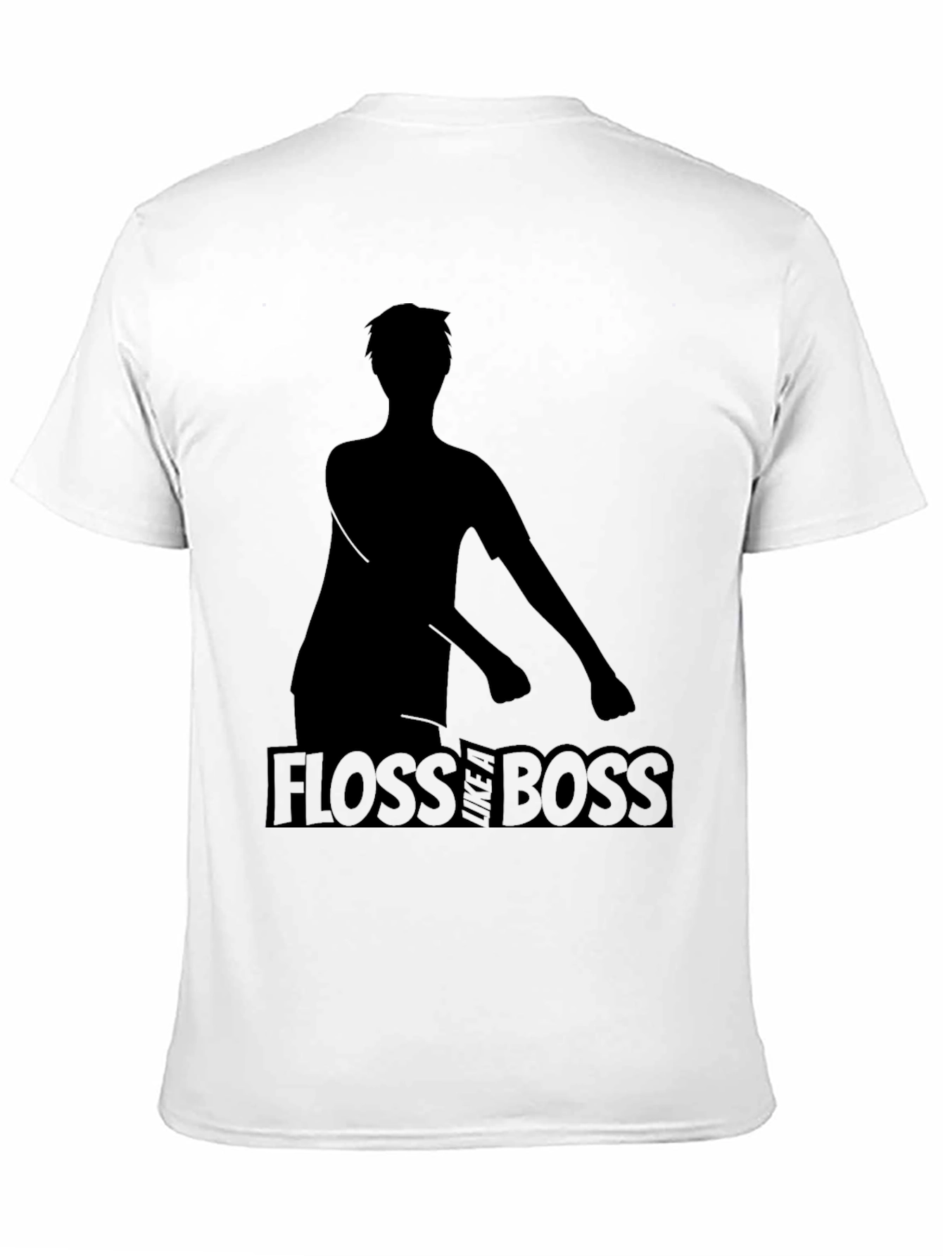 Floss Like a Boss Black T-Shirt