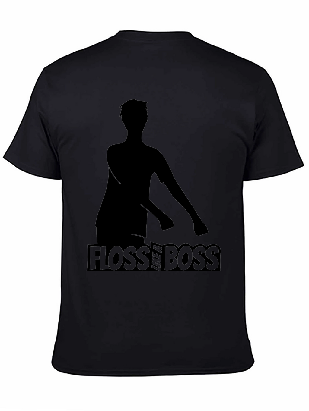 Floss Like a Boss Black T-Shirt