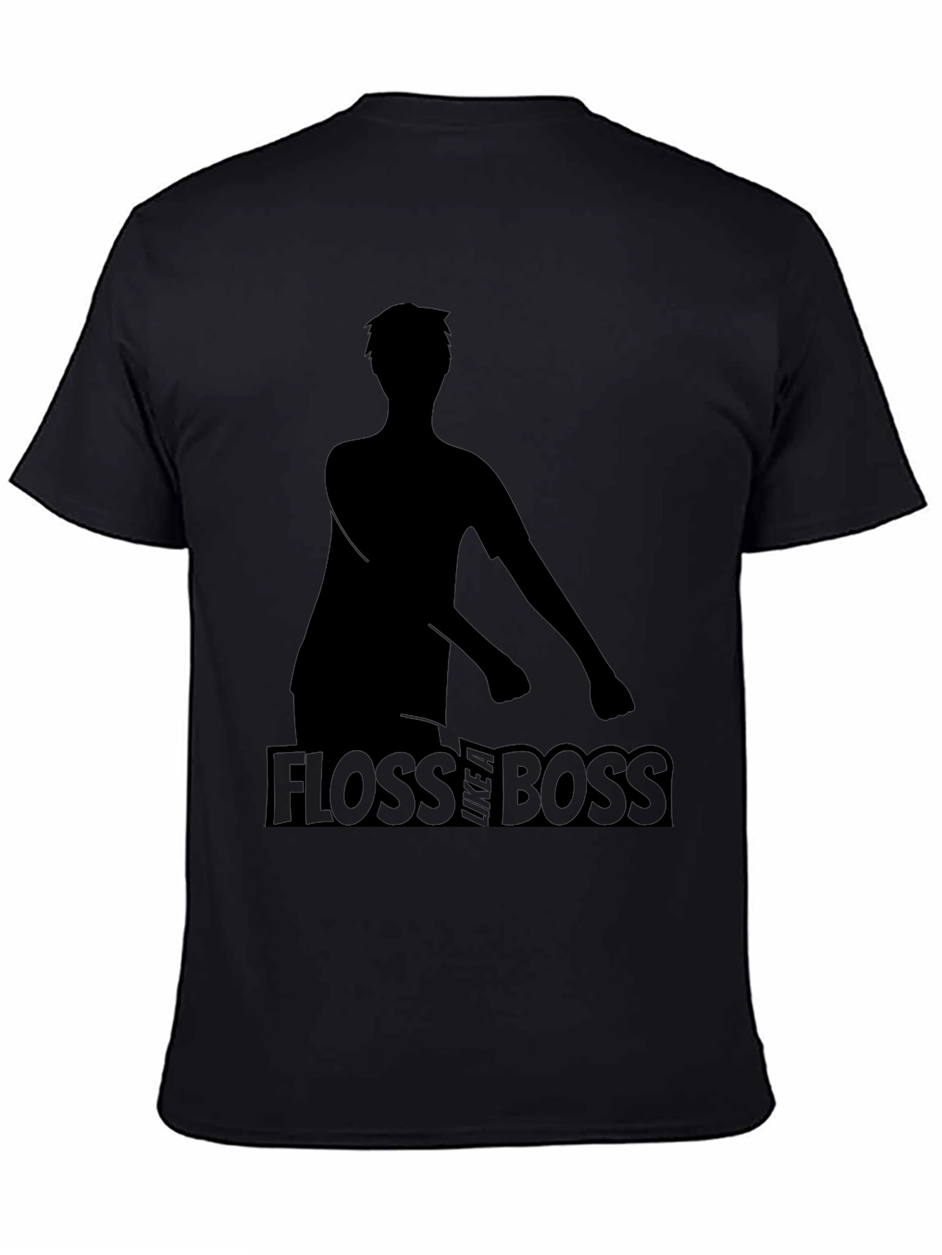 Floss Like a Boss Black T-Shirt