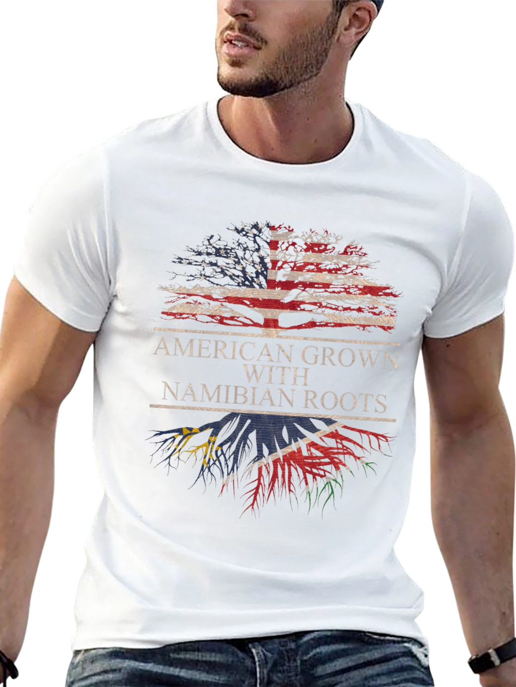 American Grown Namibian Roots T-Shirt