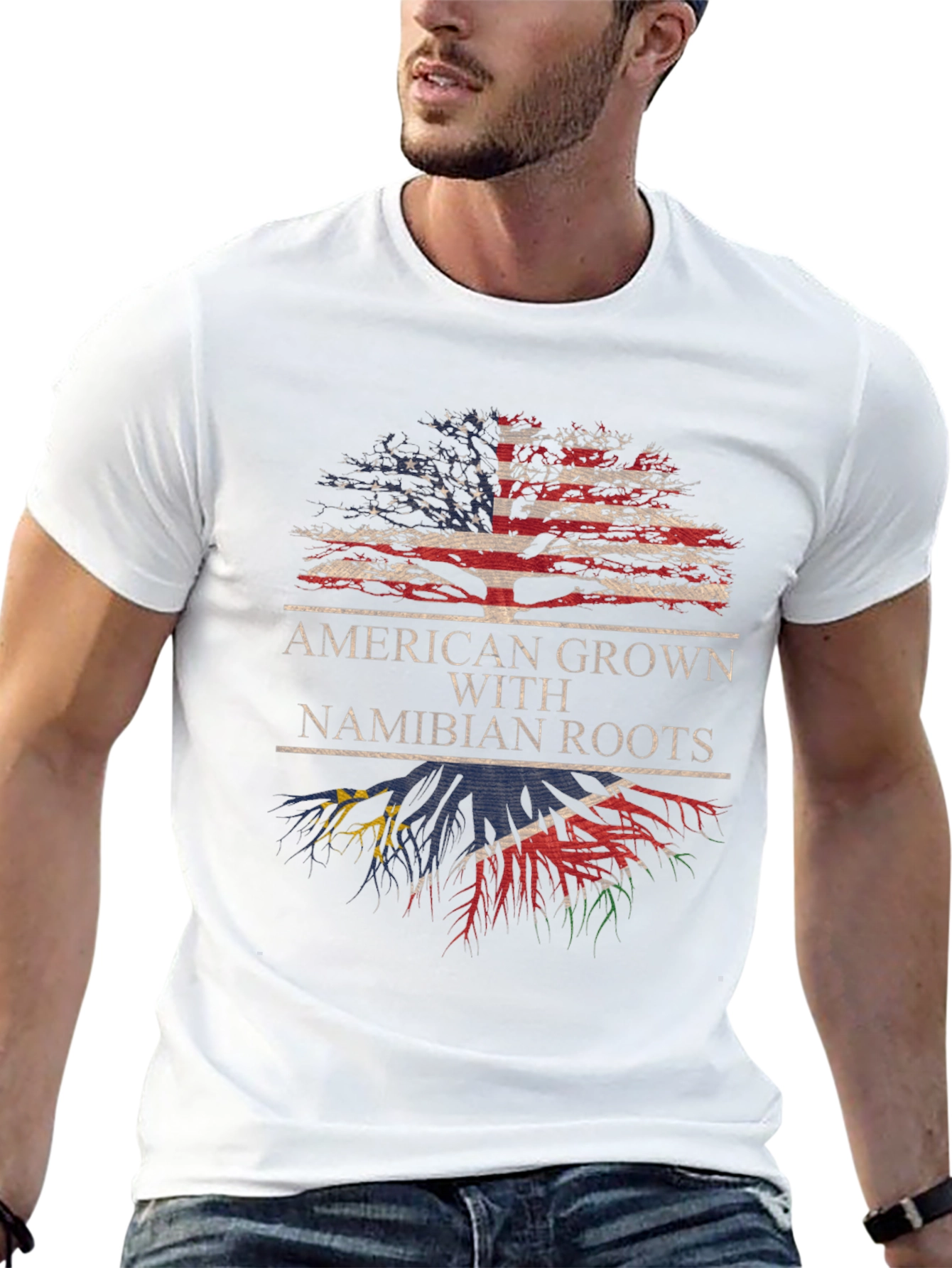 American Grown Namibian Roots T-Shirt