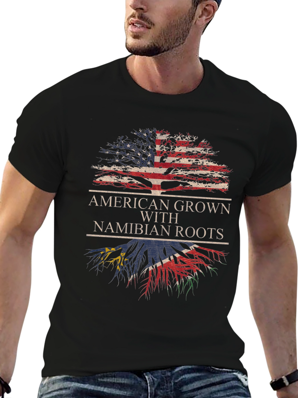 American Grown Namibian Roots T-Shirt