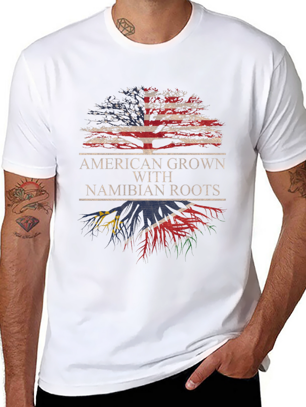 American Grown Namibian Roots T-Shirt