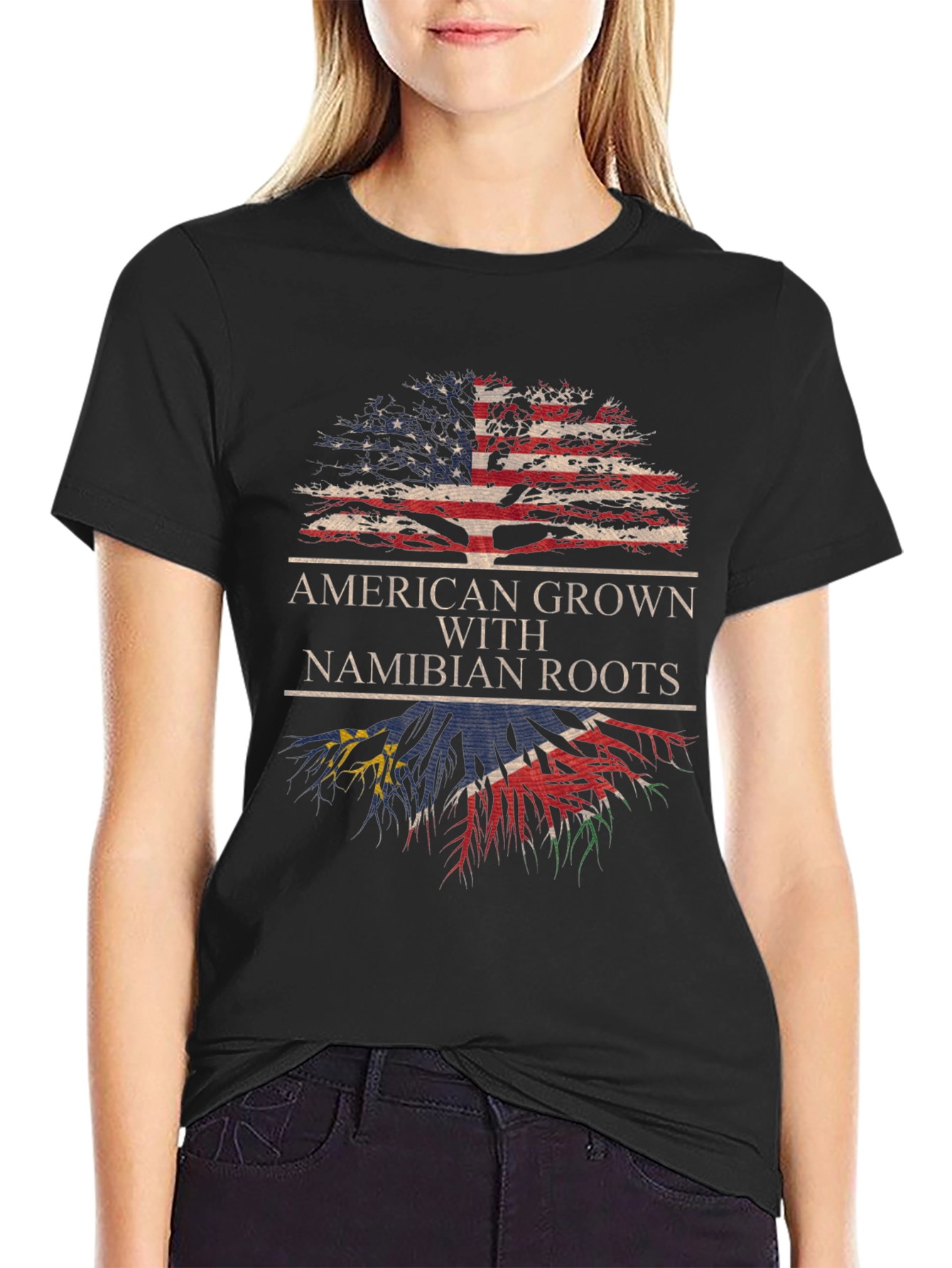 American Grown Namibian Roots T-Shirt
