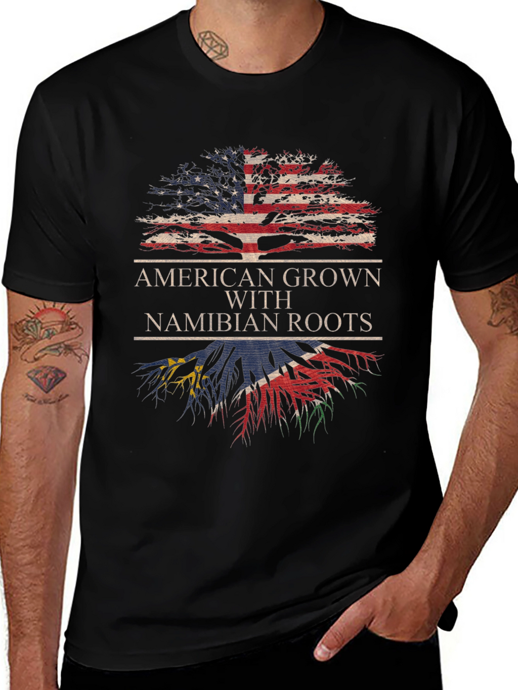 American Grown Namibian Roots T-Shirt