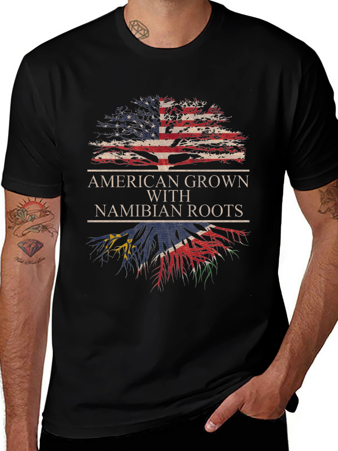 American Grown Namibian Roots T-Shirt