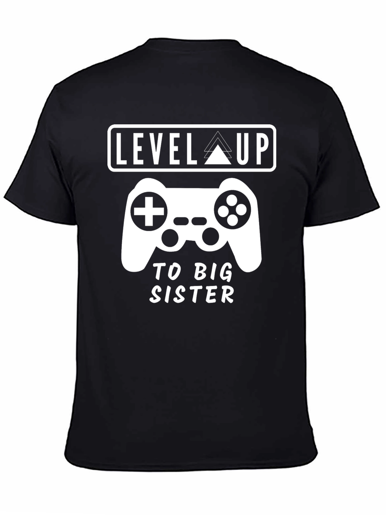 Level Up to Big Sister Gamer Tee