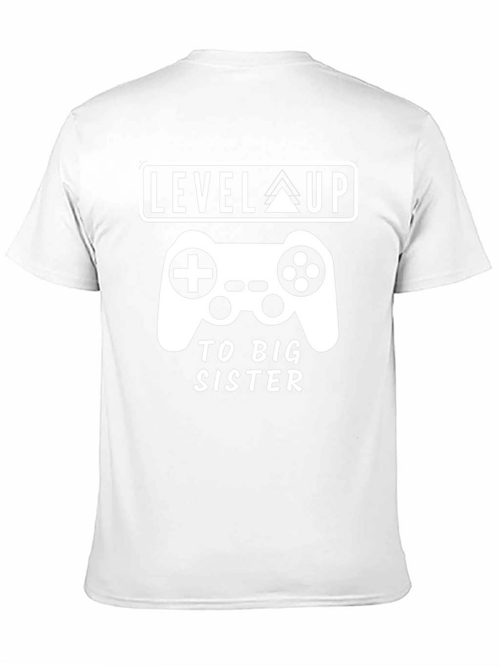 Level Up to Big Sister Gamer Tee