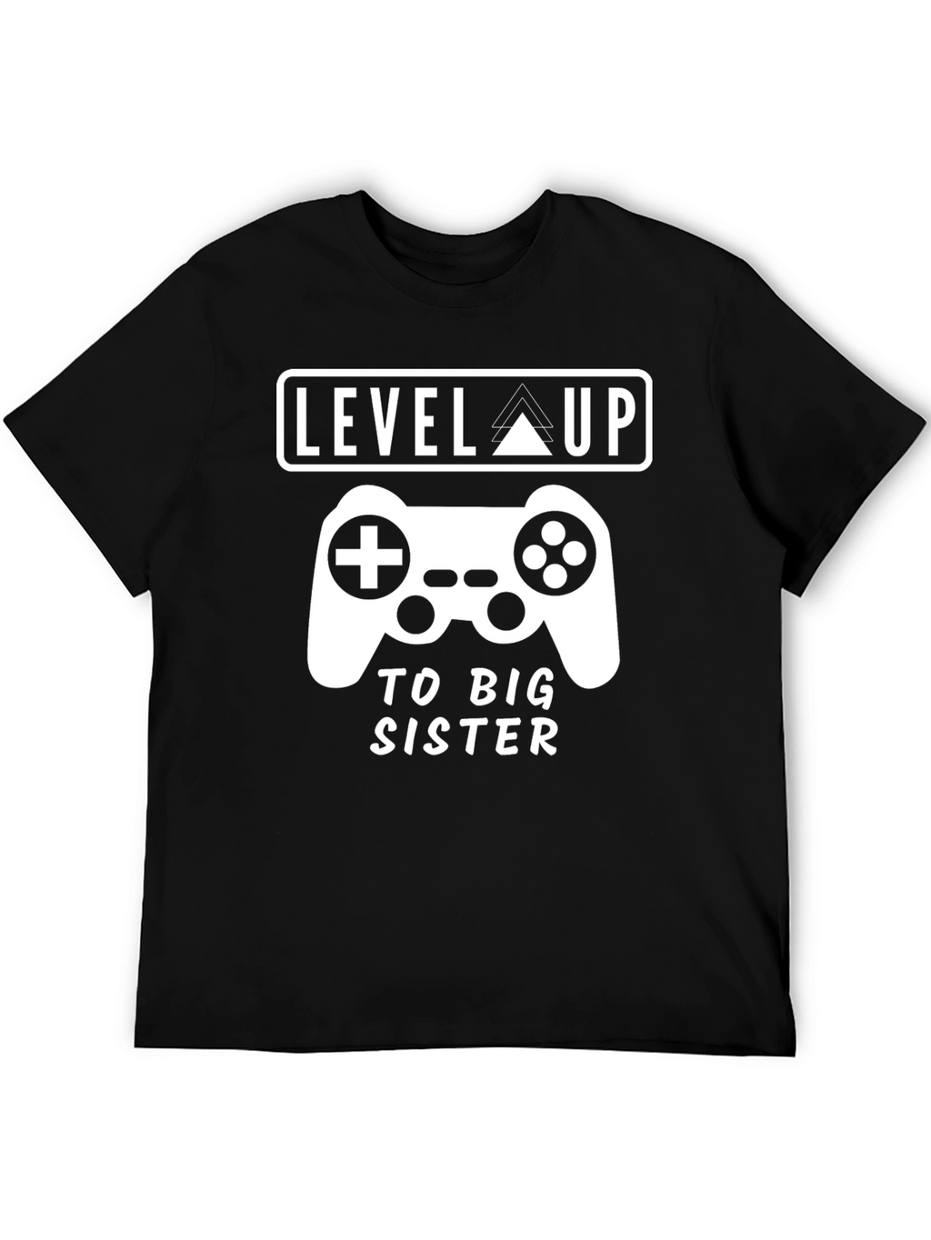 Level Up to Big Sister Gamer Tee
