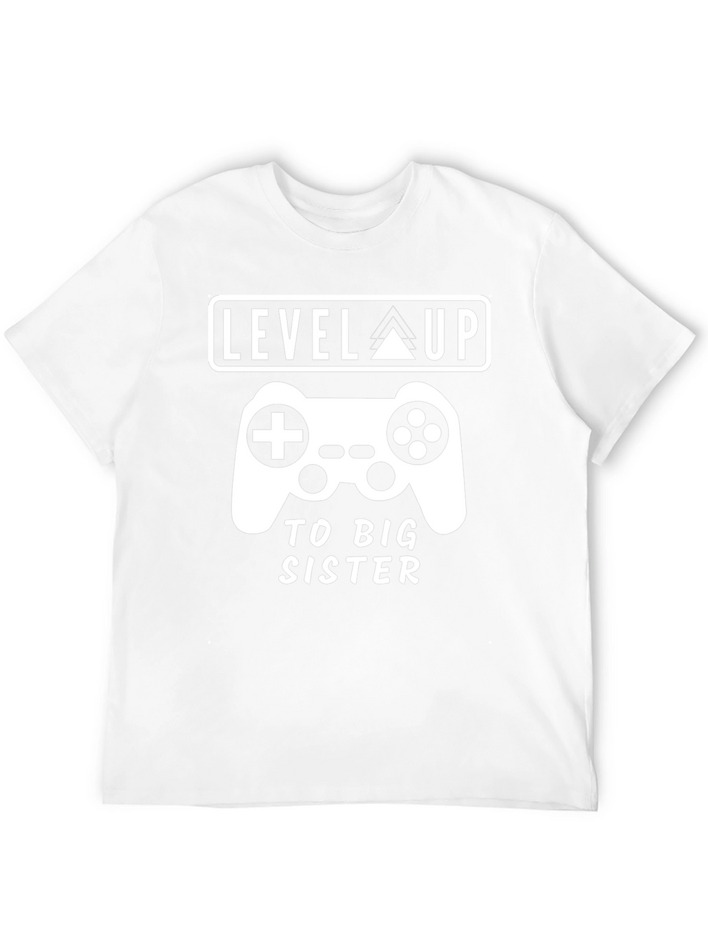 Level Up to Big Sister Gamer Tee