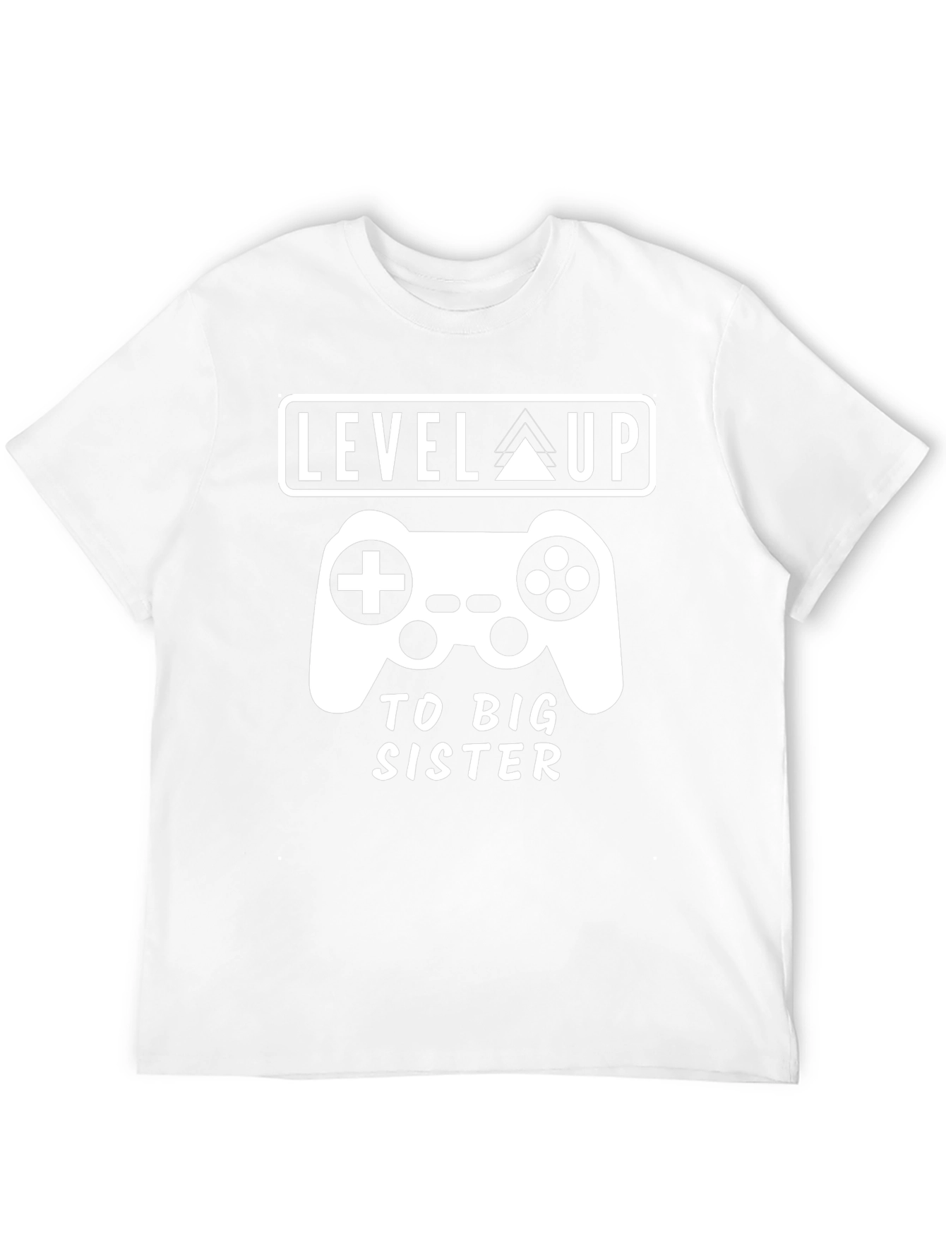 Level Up to Big Sister Gamer Tee