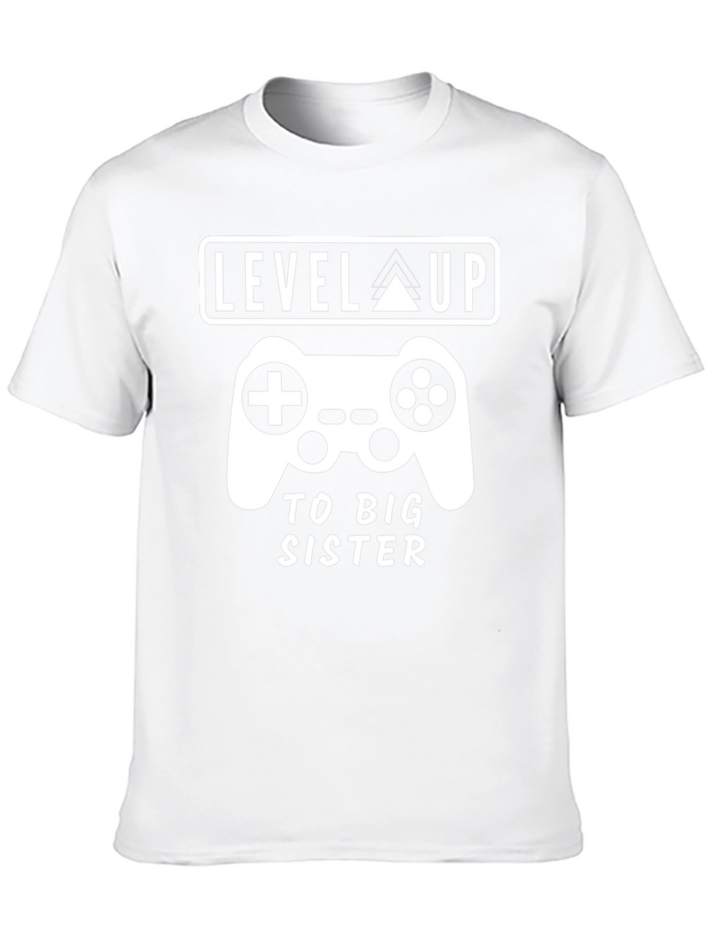 Level Up to Big Sister Gamer Tee
