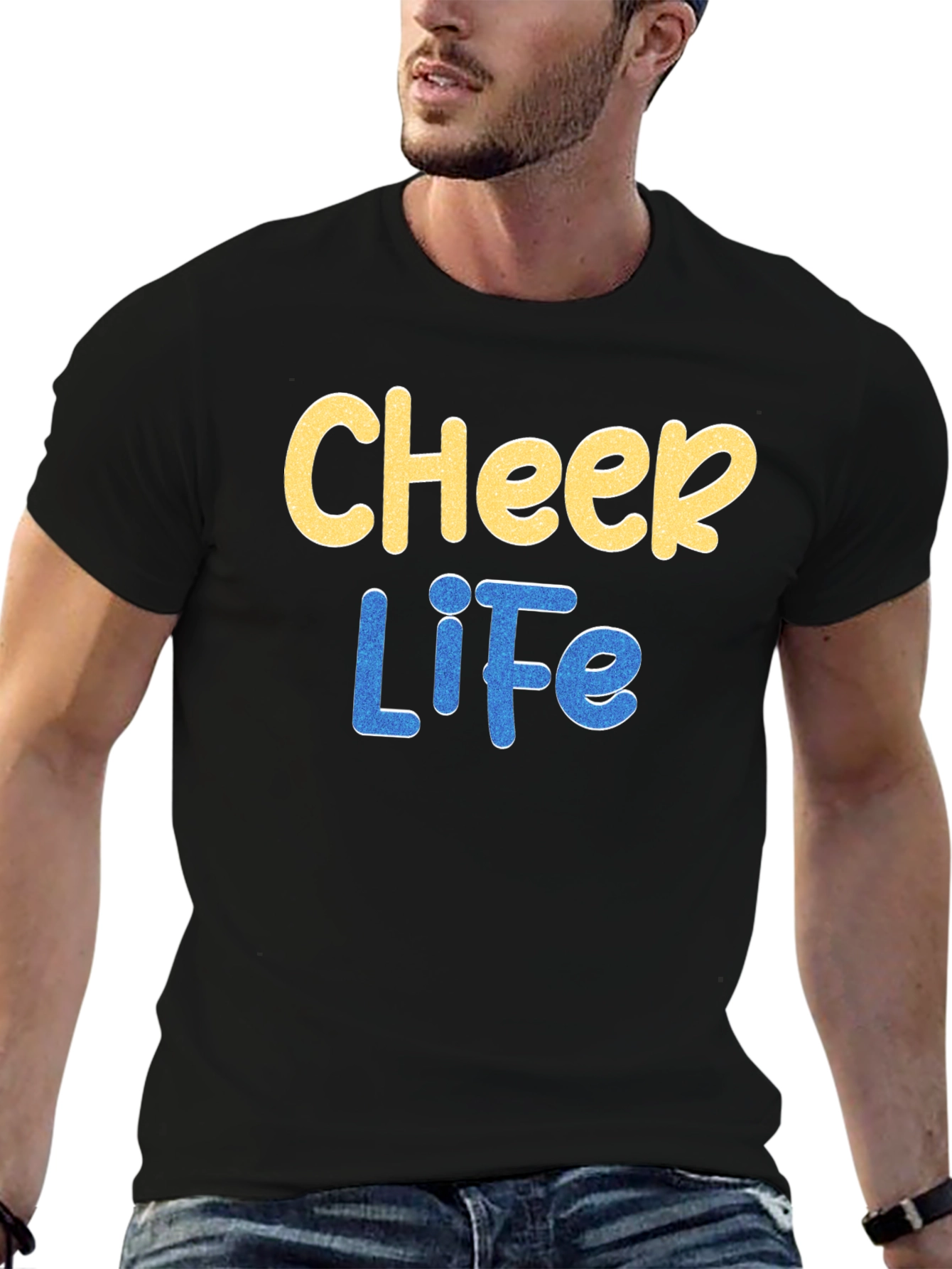 Cheer Life Graphic T-Shirt