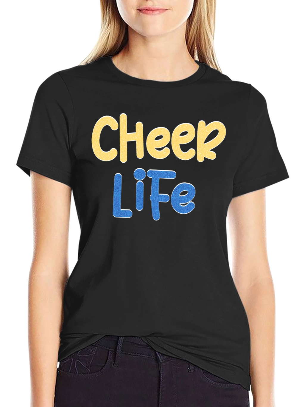 Cheer Life Graphic T-Shirt