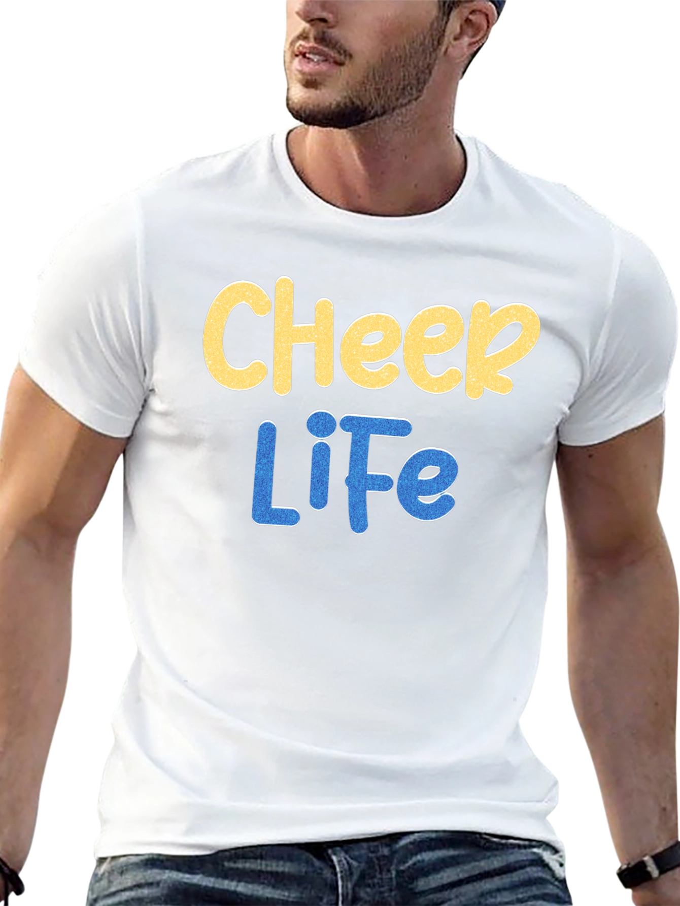 Cheer Life Graphic T-Shirt