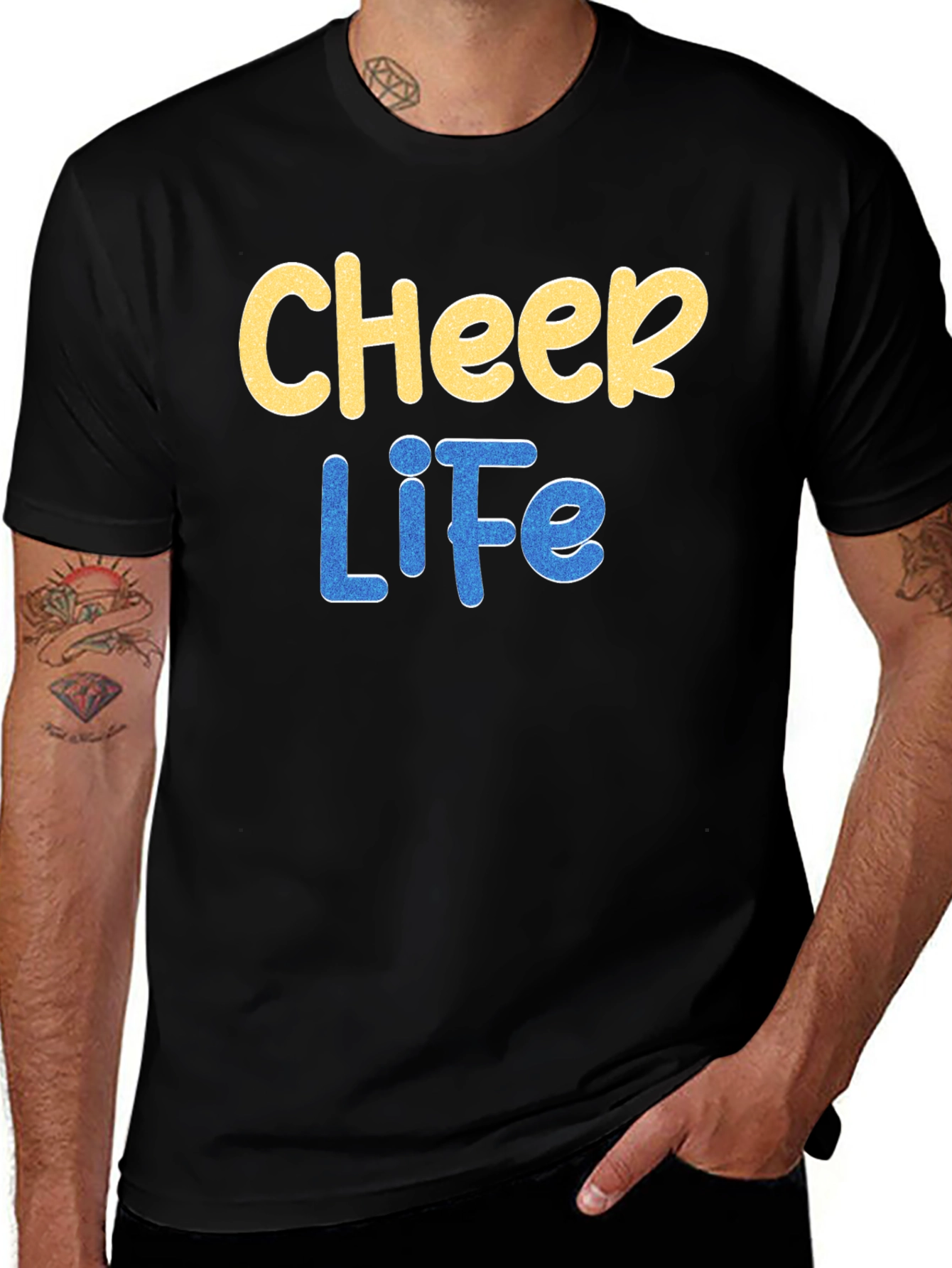 Cheer Life Graphic T-Shirt