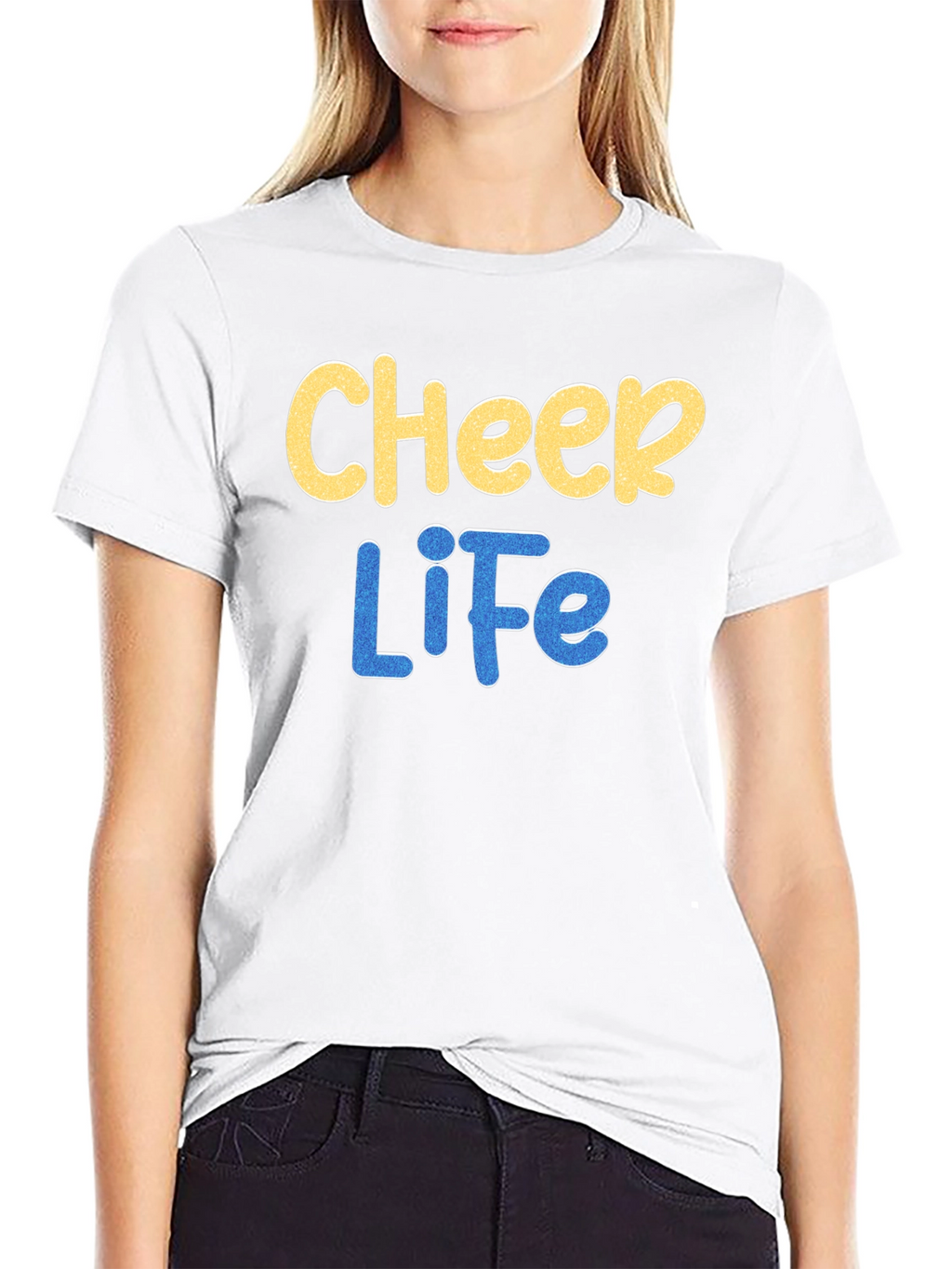 Cheer Life Graphic T-Shirt