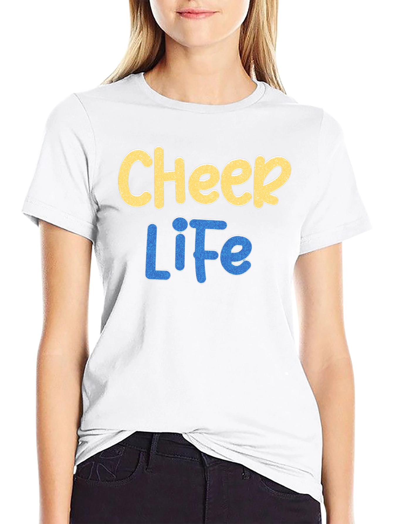 Cheer Life Graphic T-Shirt