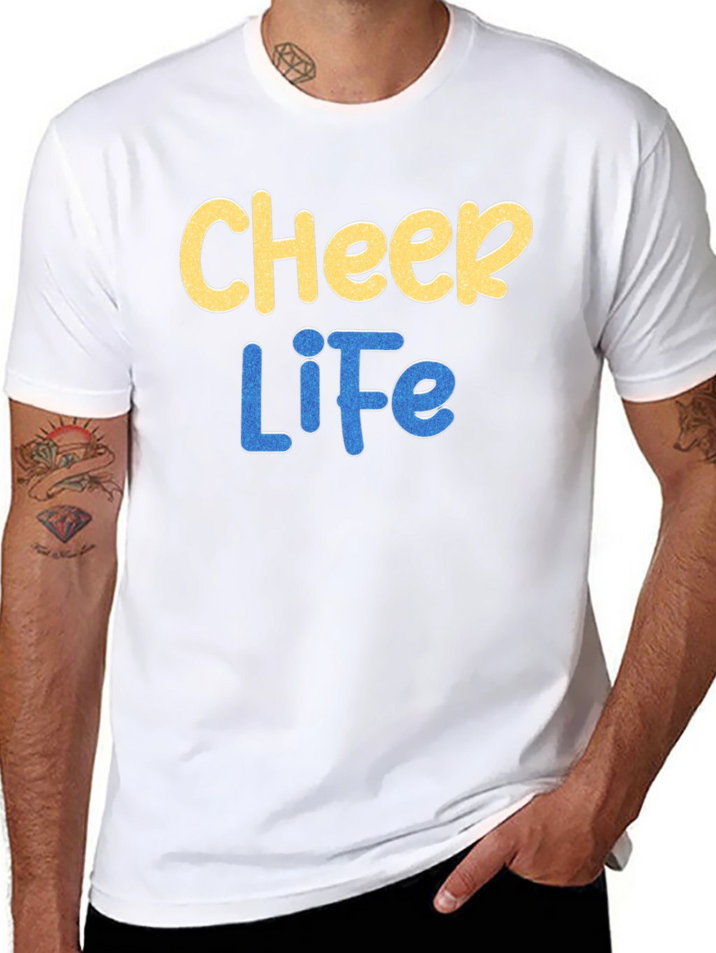 Cheer Life Graphic T-Shirt