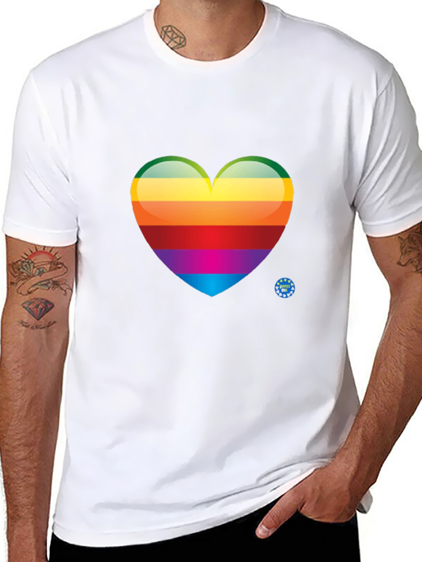 Rainbow Heart T-Shirt