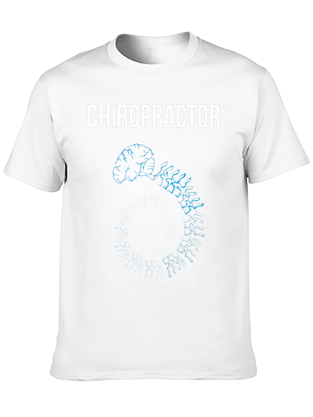 Chiropractor Brain & Spine Anatomy T-Shirt