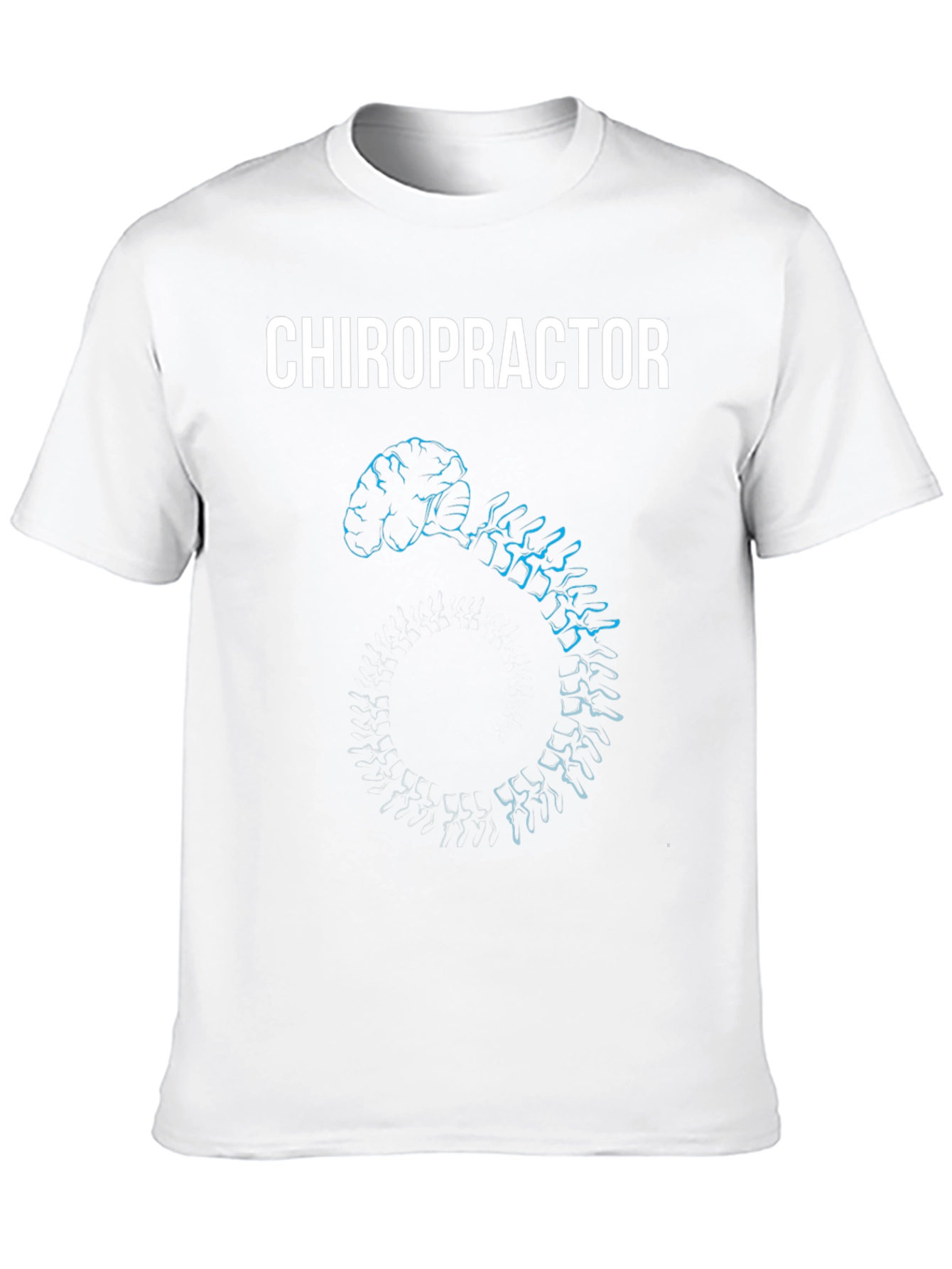 Chiropractor Brain & Spine Anatomy T-Shirt