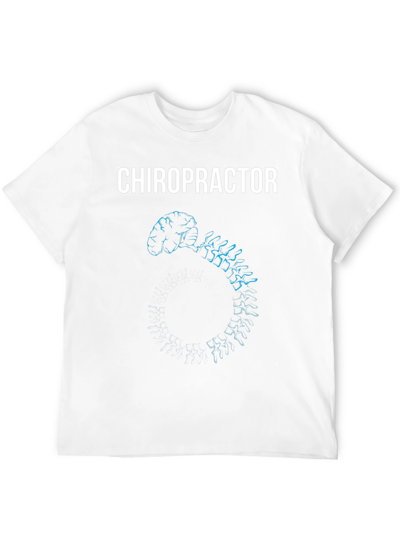 Chiropractor Brain & Spine Anatomy T-Shirt
