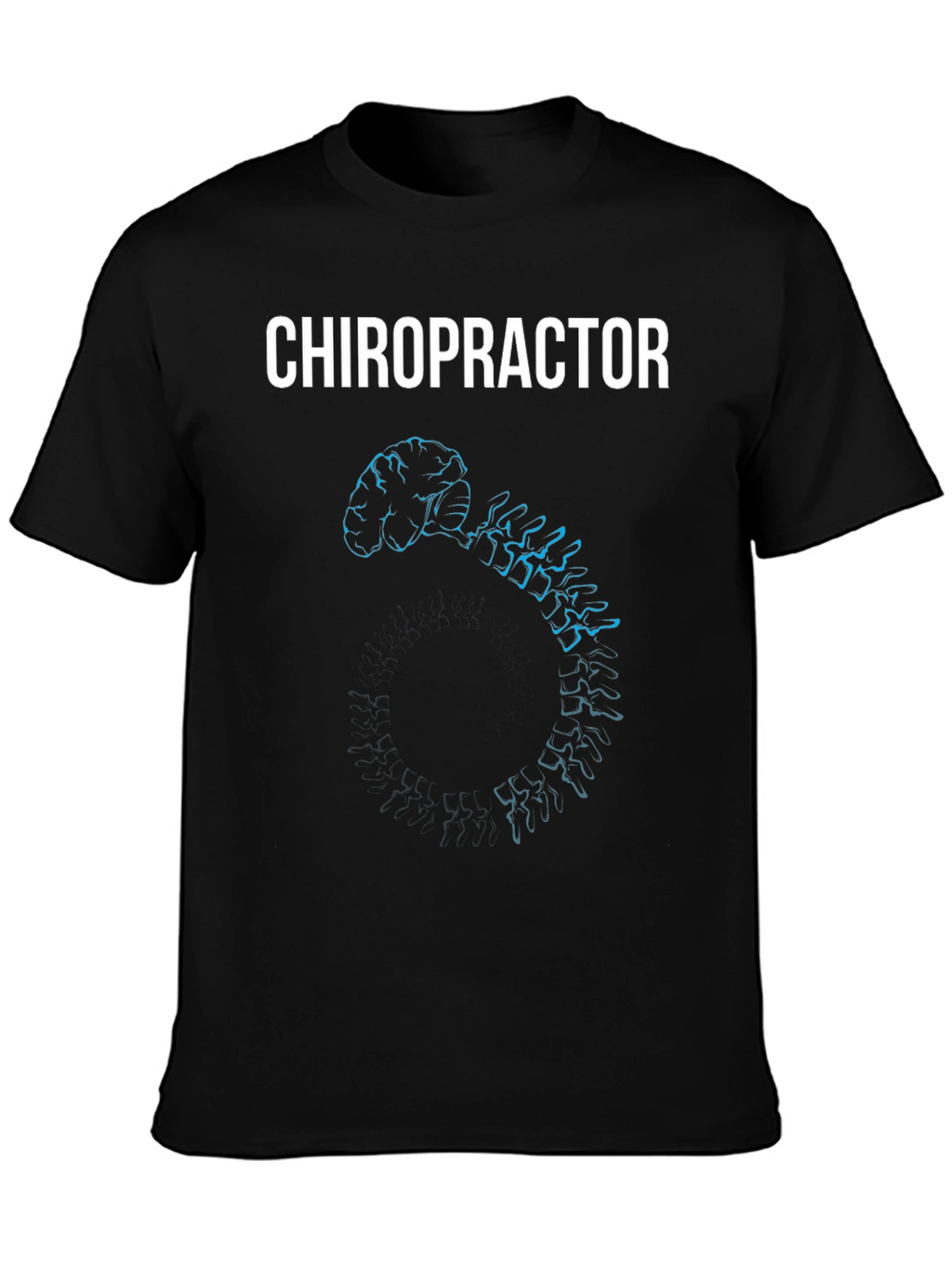 Chiropractor Brain & Spine Anatomy T-Shirt