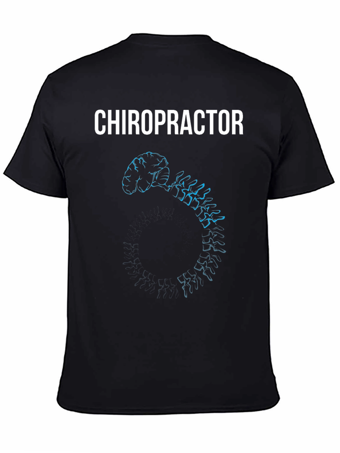Chiropractor Brain & Spine Anatomy T-Shirt
