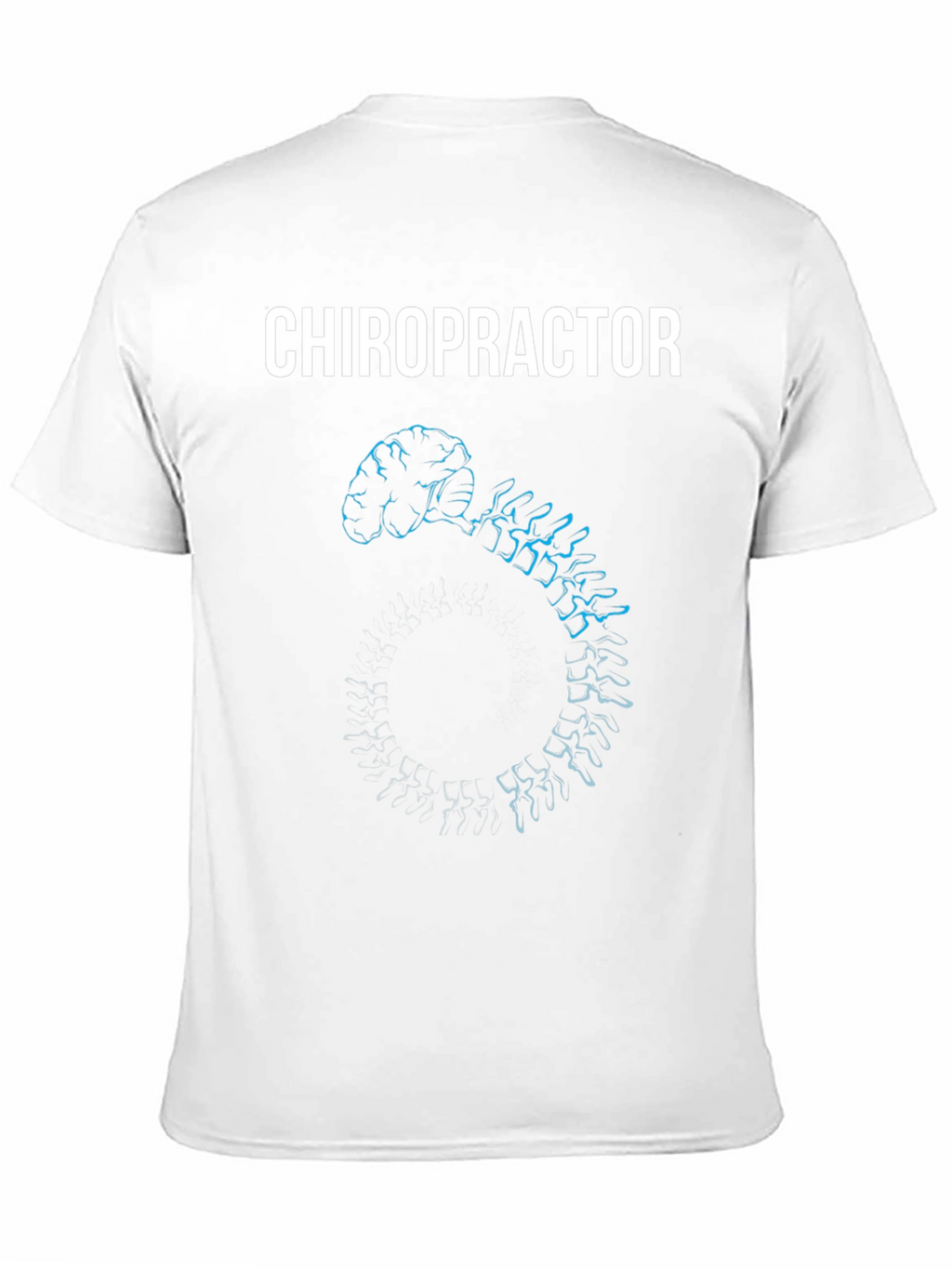 Chiropractor Brain & Spine Anatomy T-Shirt