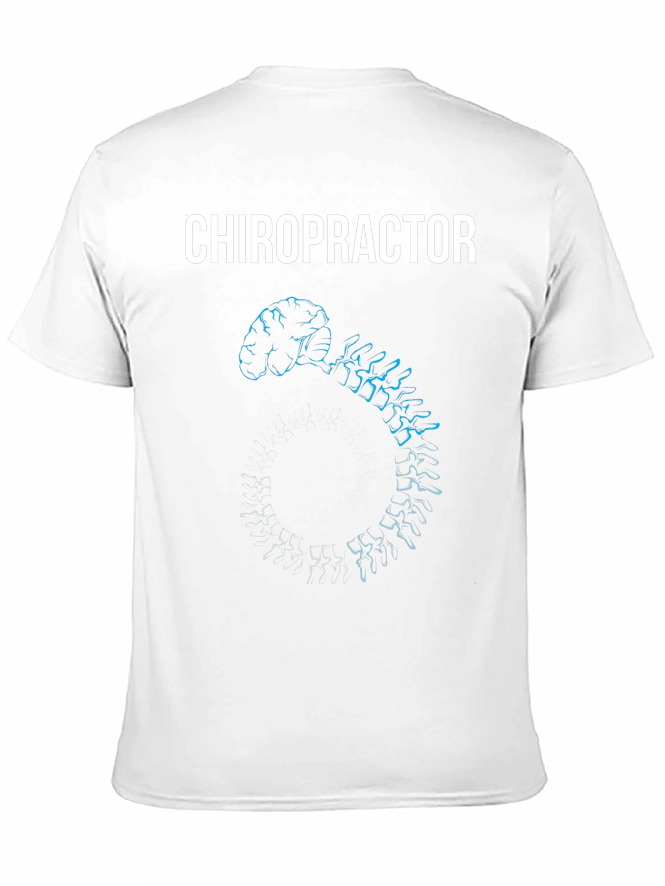 Chiropractor Brain & Spine Anatomy T-Shirt